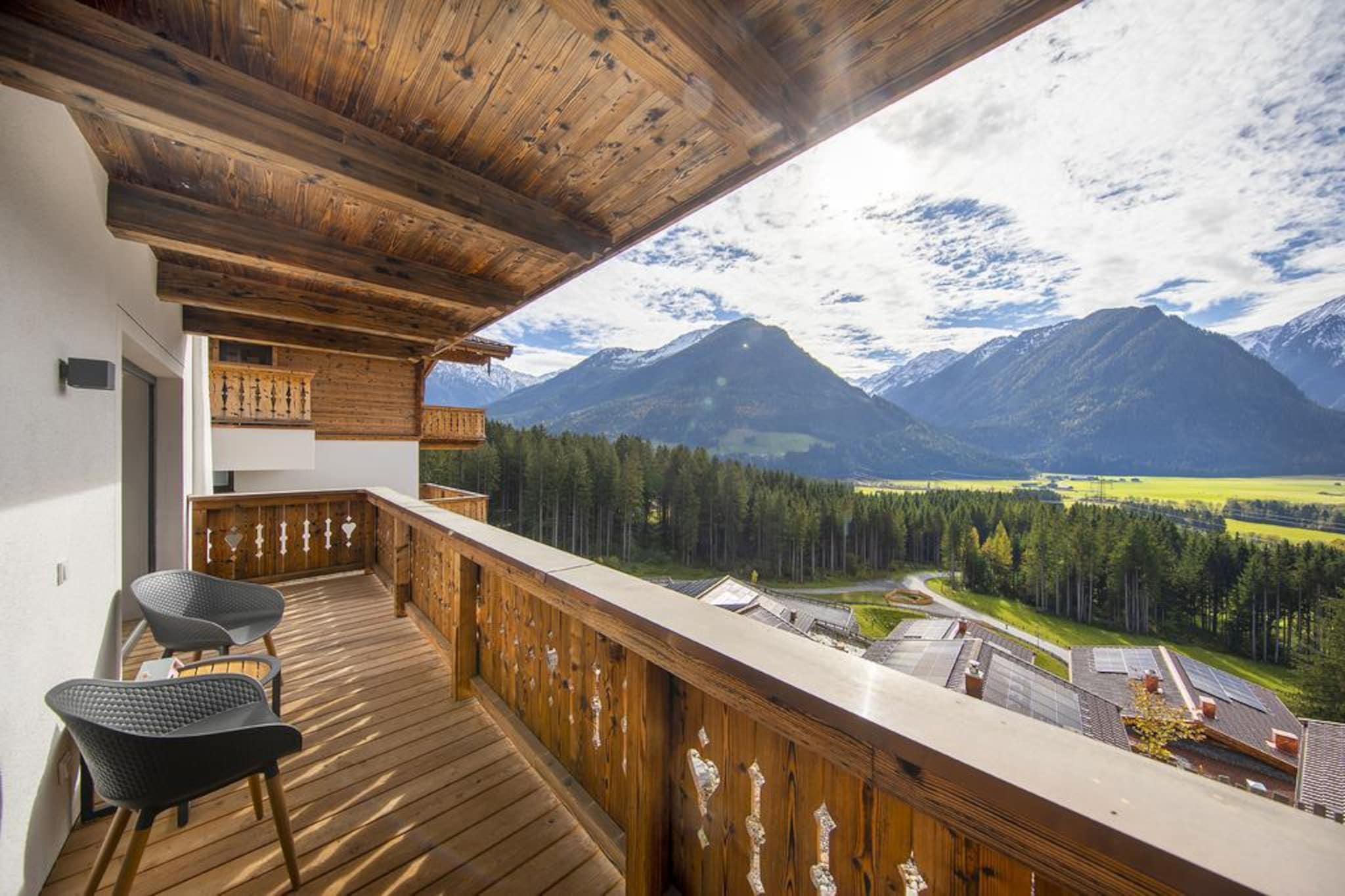 Nationalpark Chalet Gabelspitze-Balcon-terrasse