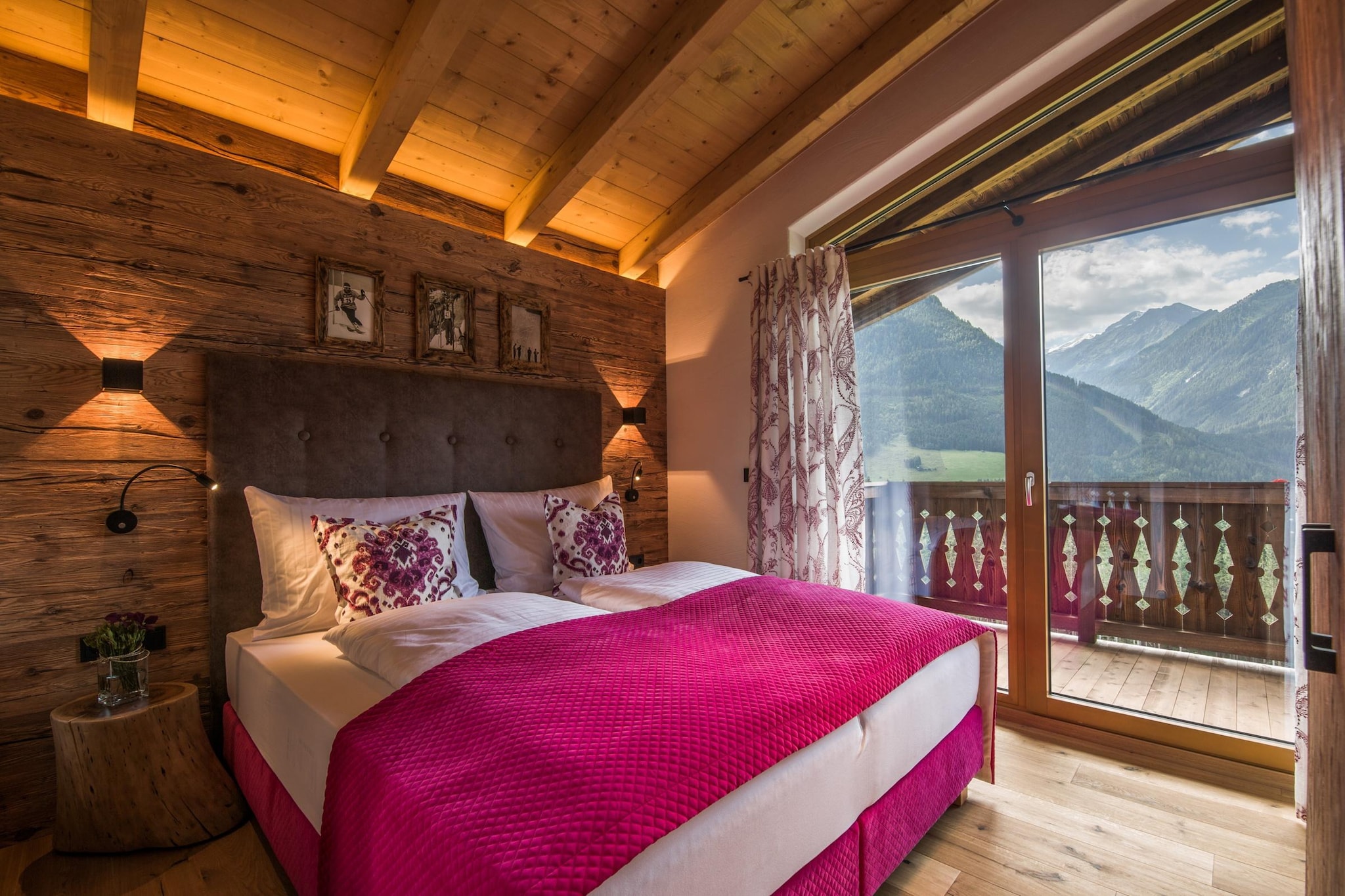 Nationalpark Chalet Weissspitze-Slaapkamer