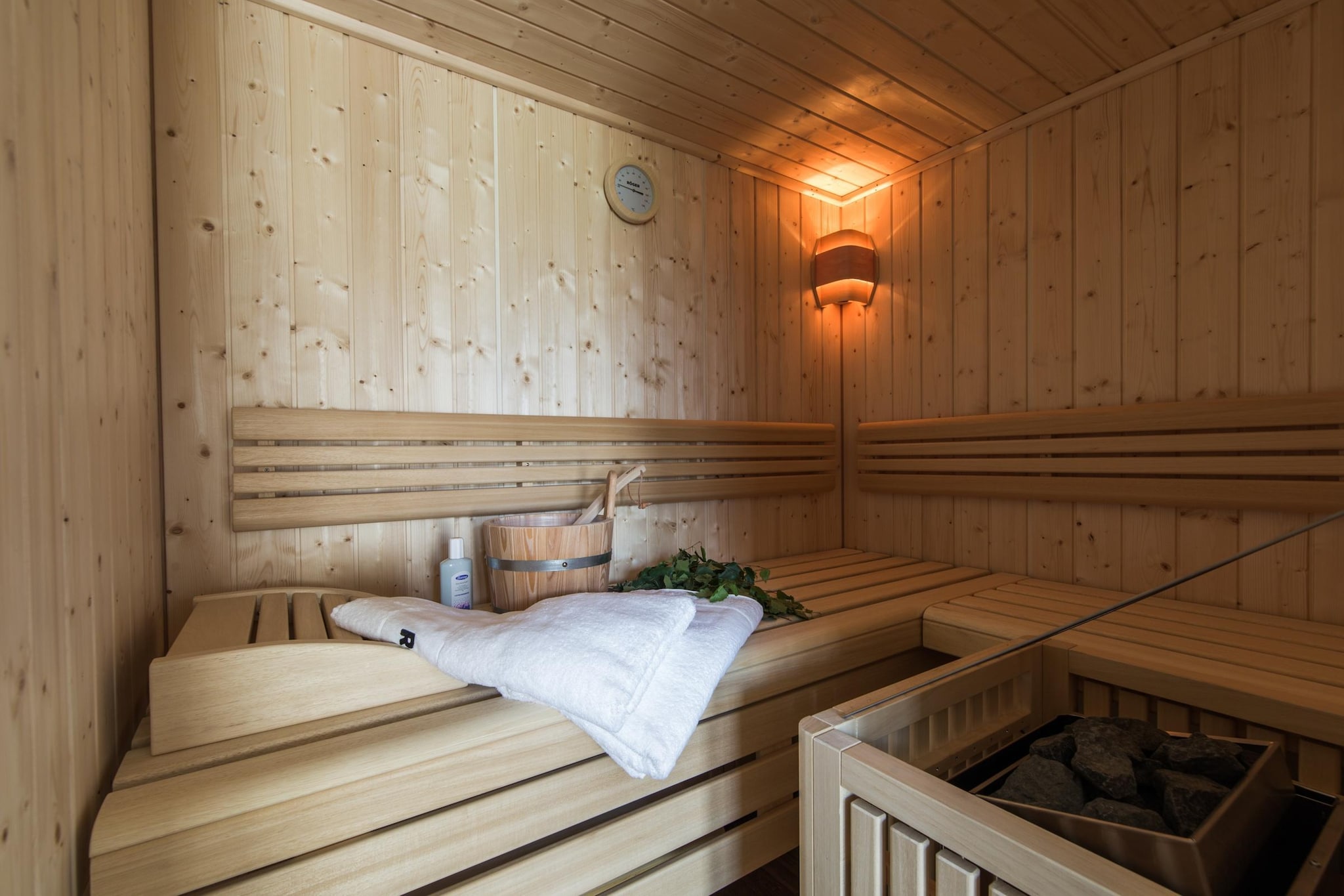 Nationalpark Chalet Weissspitze-Badkamer