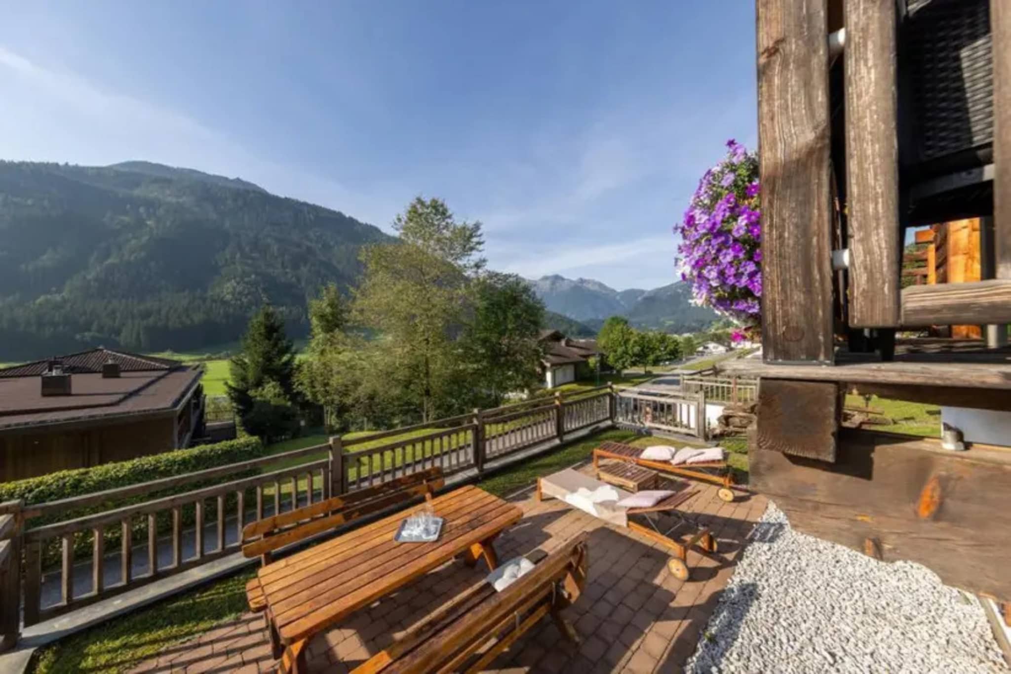 Schöneben  Chalet Edelhirsch - Terrace balcony