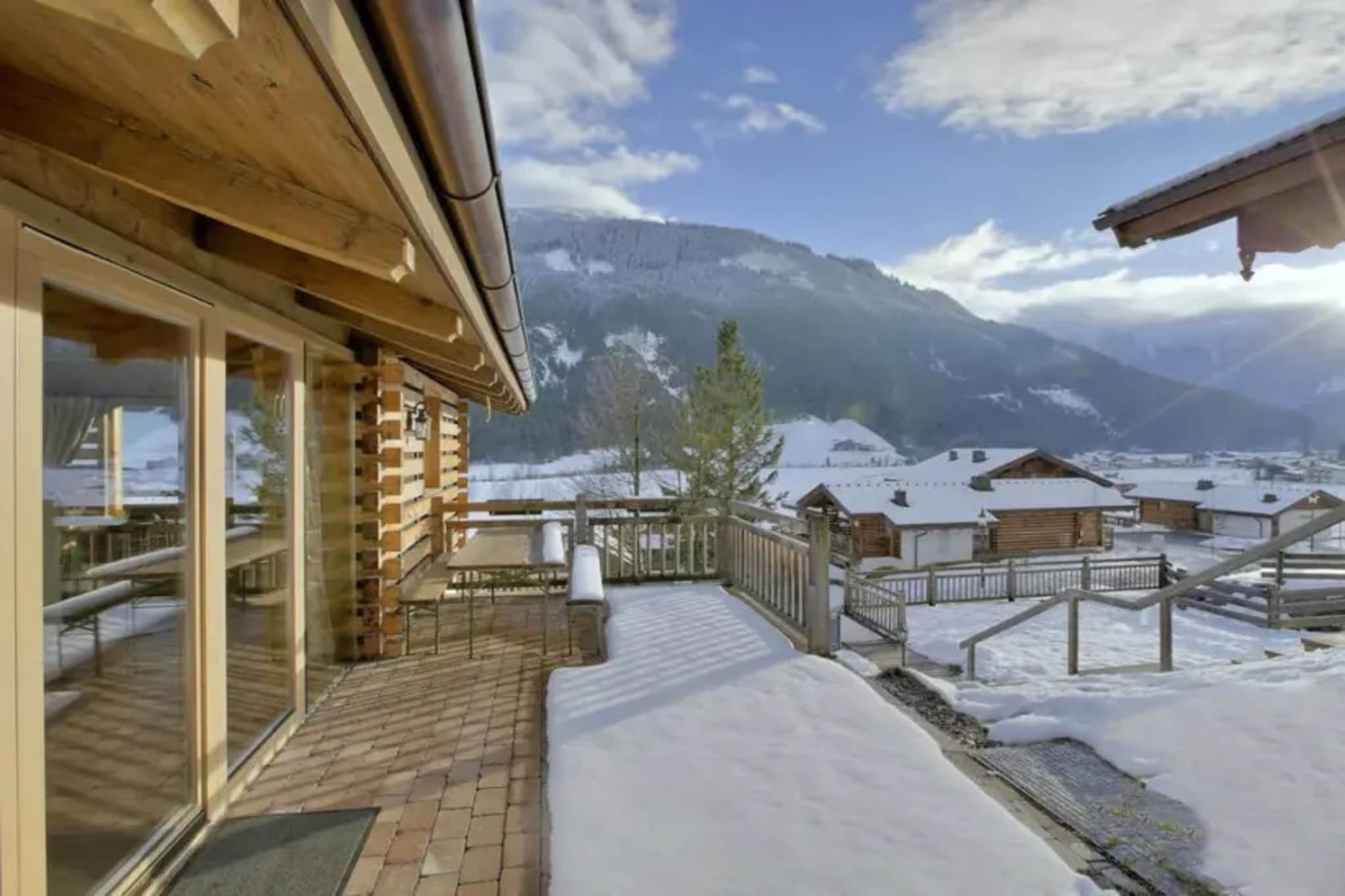 Schöneben  Chalet Edelhirsch - View in winter