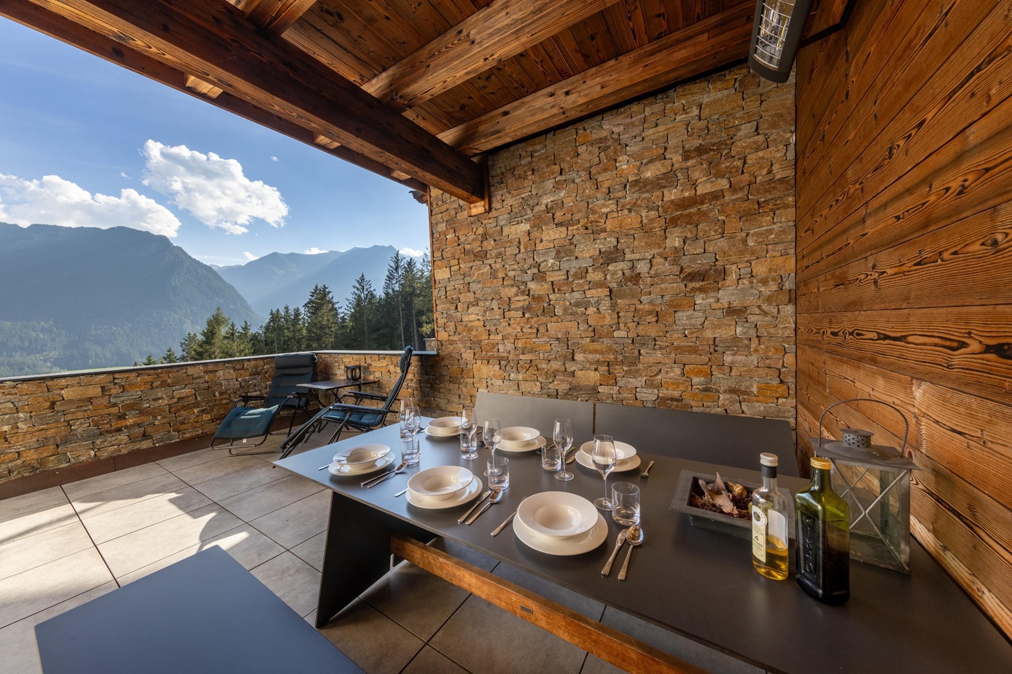 Nationalpark Chalet Schlieferspitze-Eetkamer