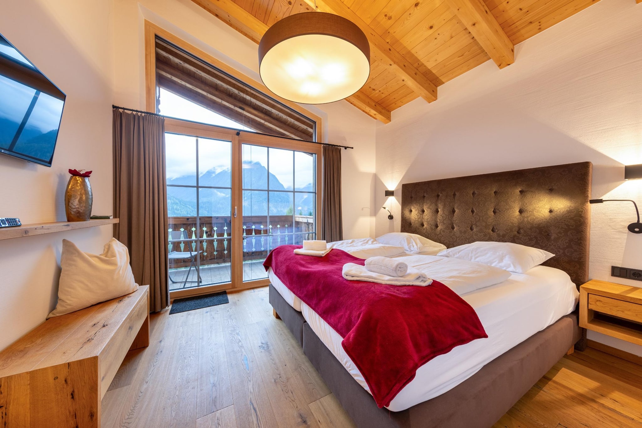 Nationalpark Chalet Schlieferspitze-Slaapkamer