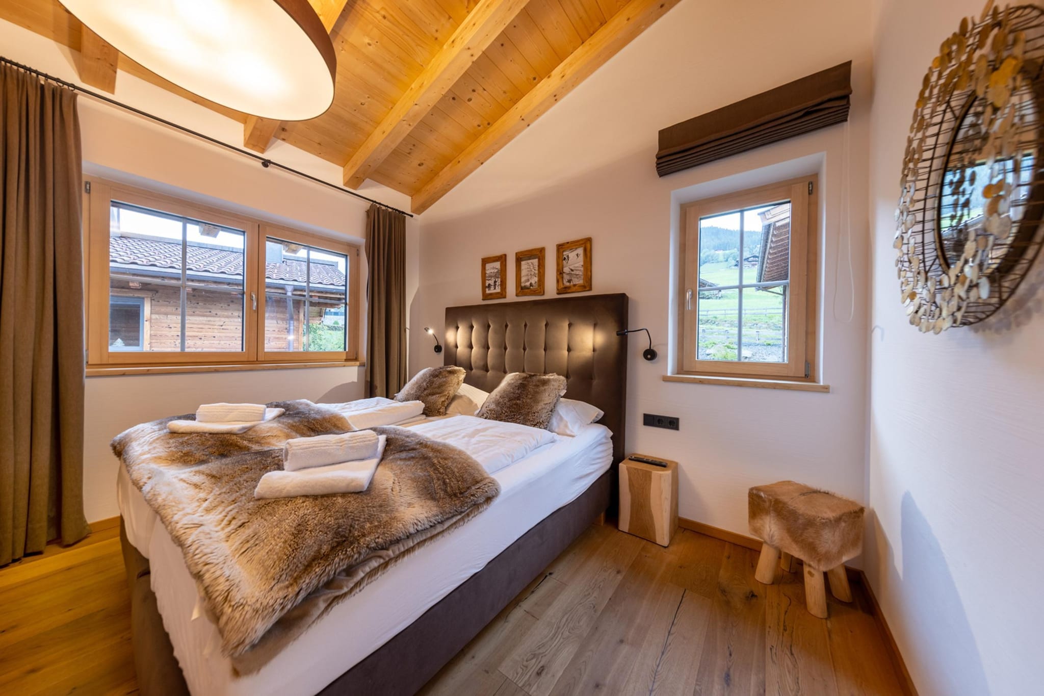 Nationalpark Chalet Schlieferspitze-Slaapkamer