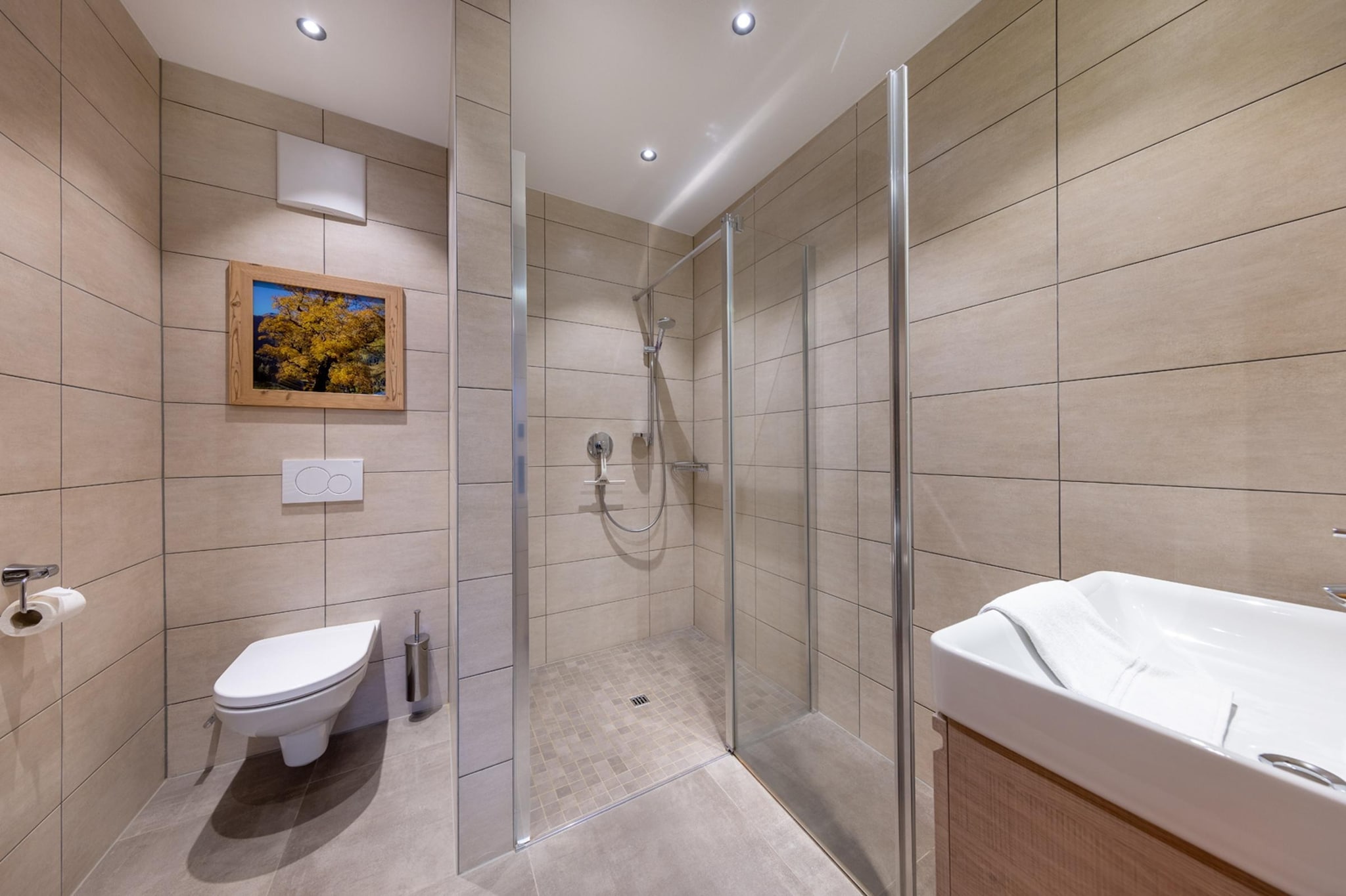 Nationalpark Chalet Schlieferspitze-Badkamer