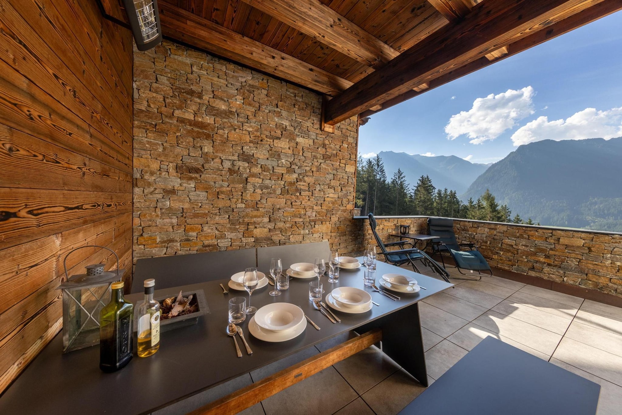 Nationalpark Chalet Schlieferspitze-Eetkamer