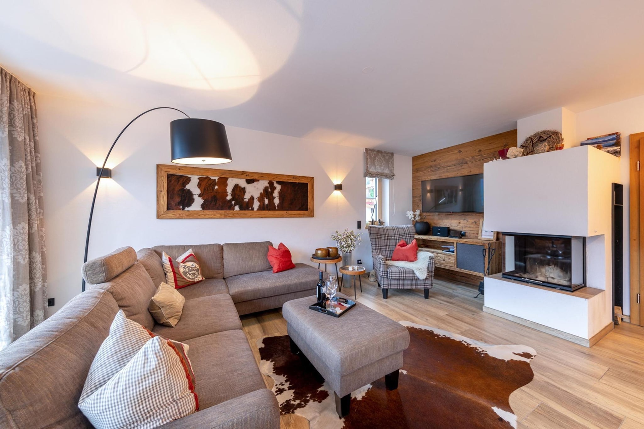 Nationalpark Chalet Schlieferspitze-Woonkamer
