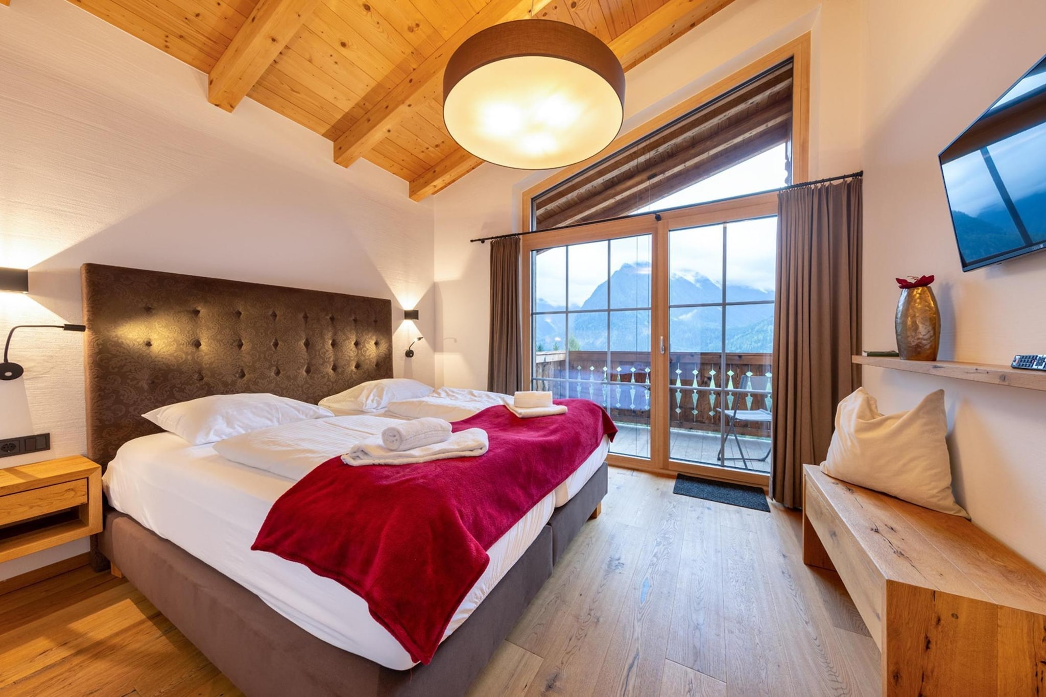 Nationalpark Chalet Schlieferspitze-Slaapkamer