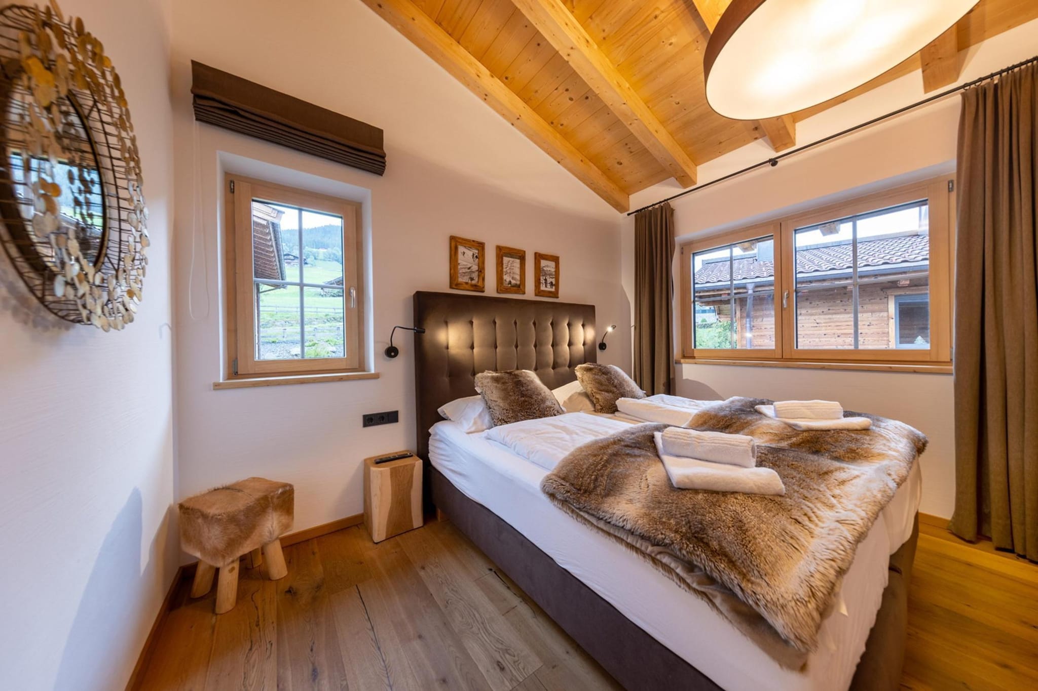 Nationalpark Chalet Schlieferspitze-Slaapkamer