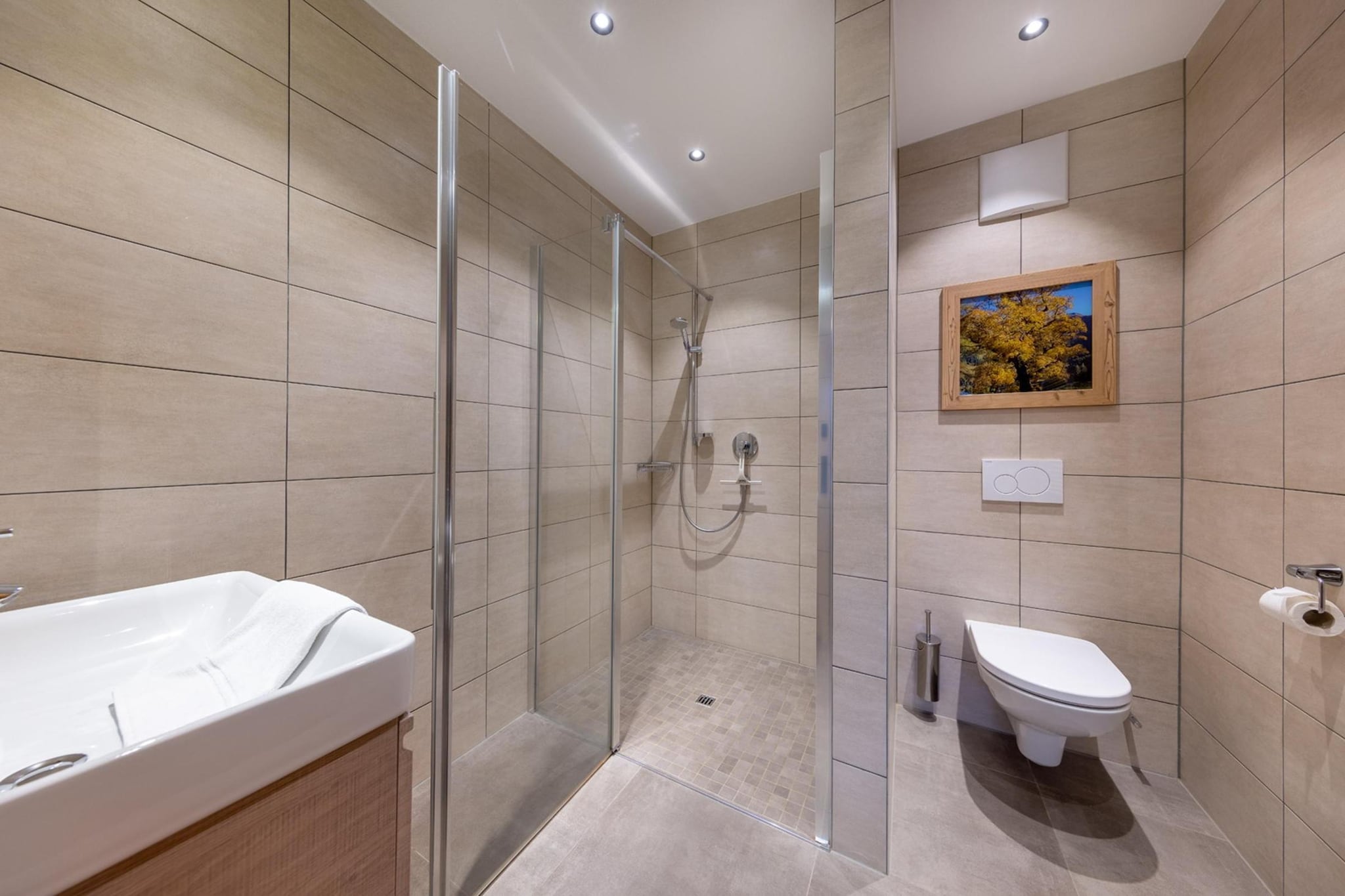 Nationalpark Chalet Schlieferspitze-Badkamer