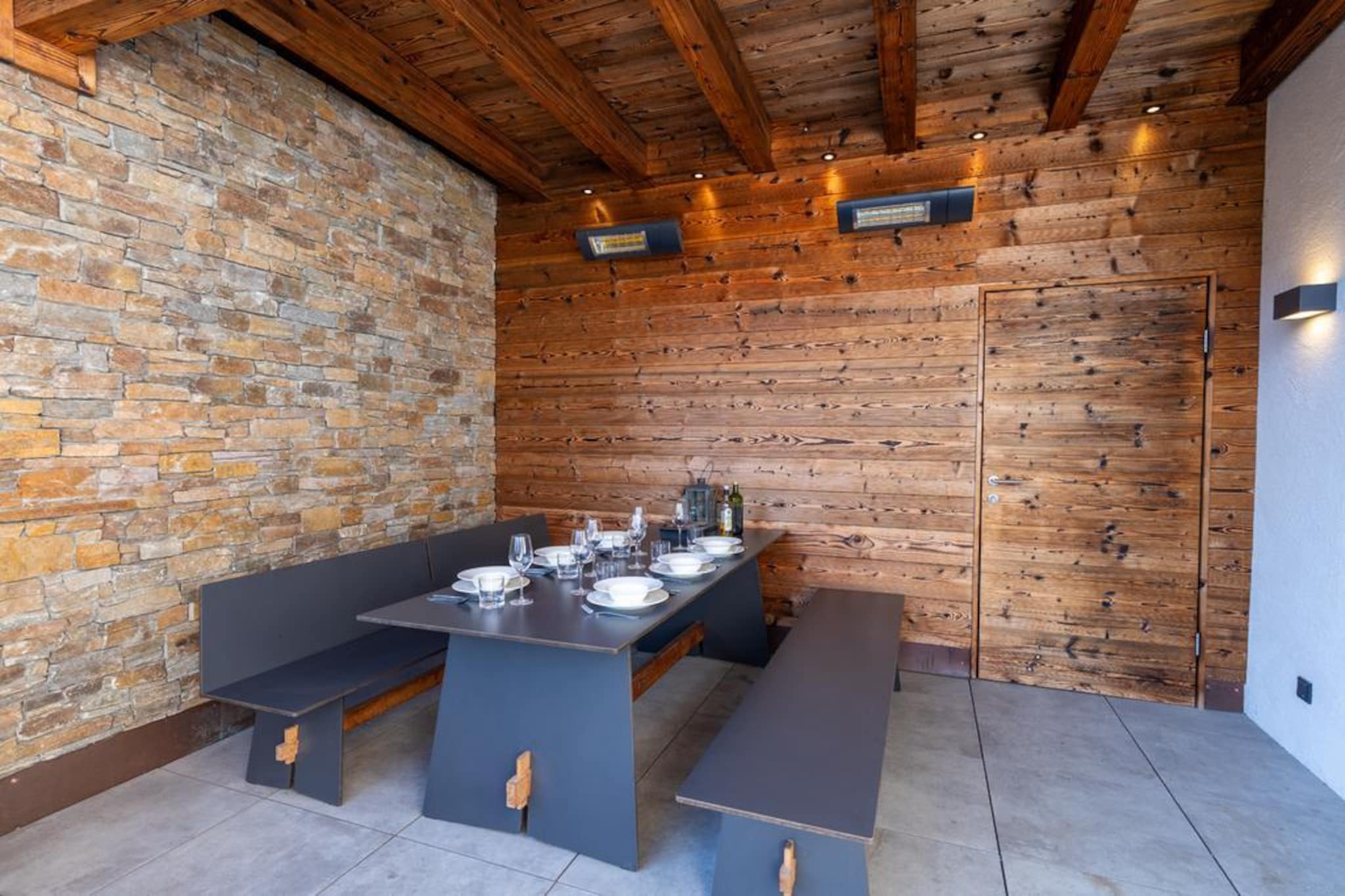 Nationalpark Chalet Schlieferspitze-Balcon-terrasse