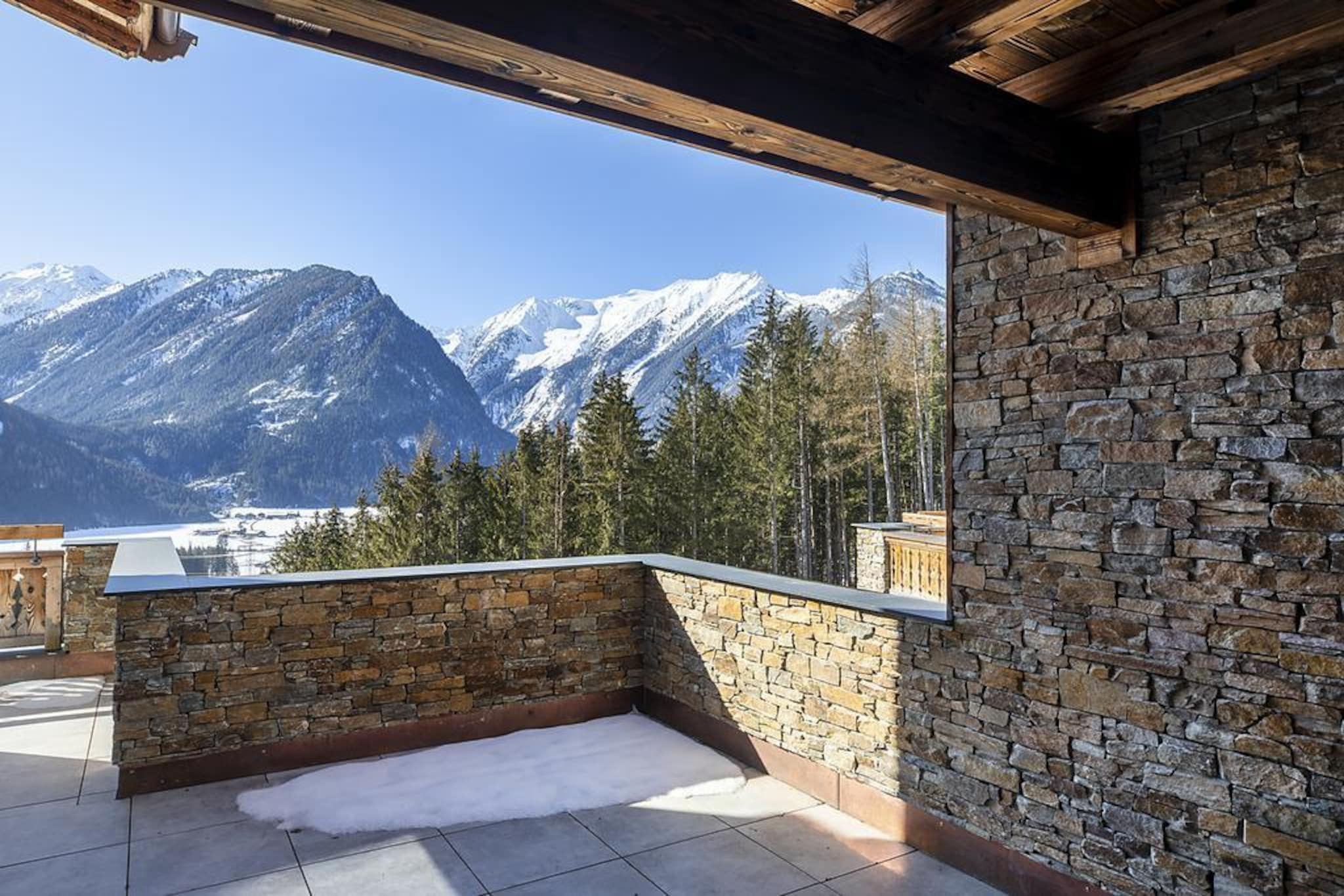 Nationalpark Chalet Schlieferspitze-Vue d'hiver
