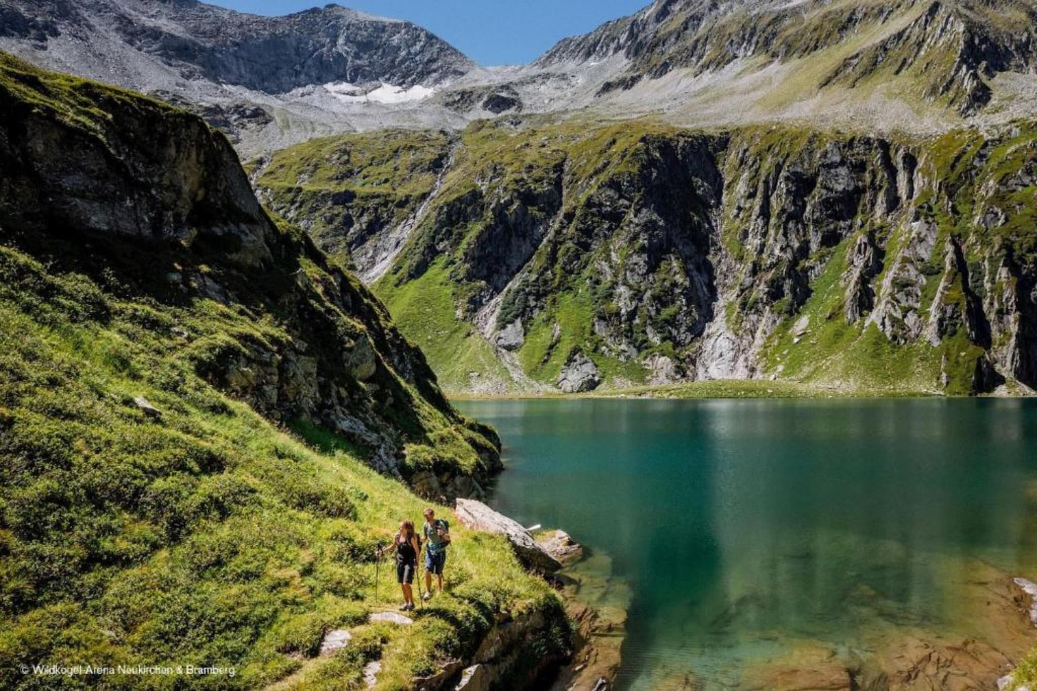 Schöneben  Abben Hütte-Gebieden zomer 5km