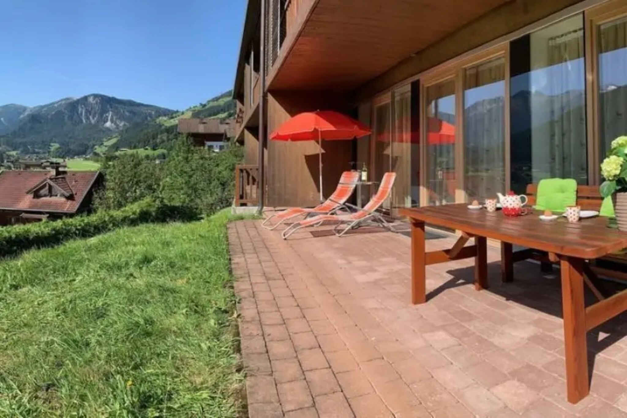 Schöneben Haus Contento - Terrasbalkon