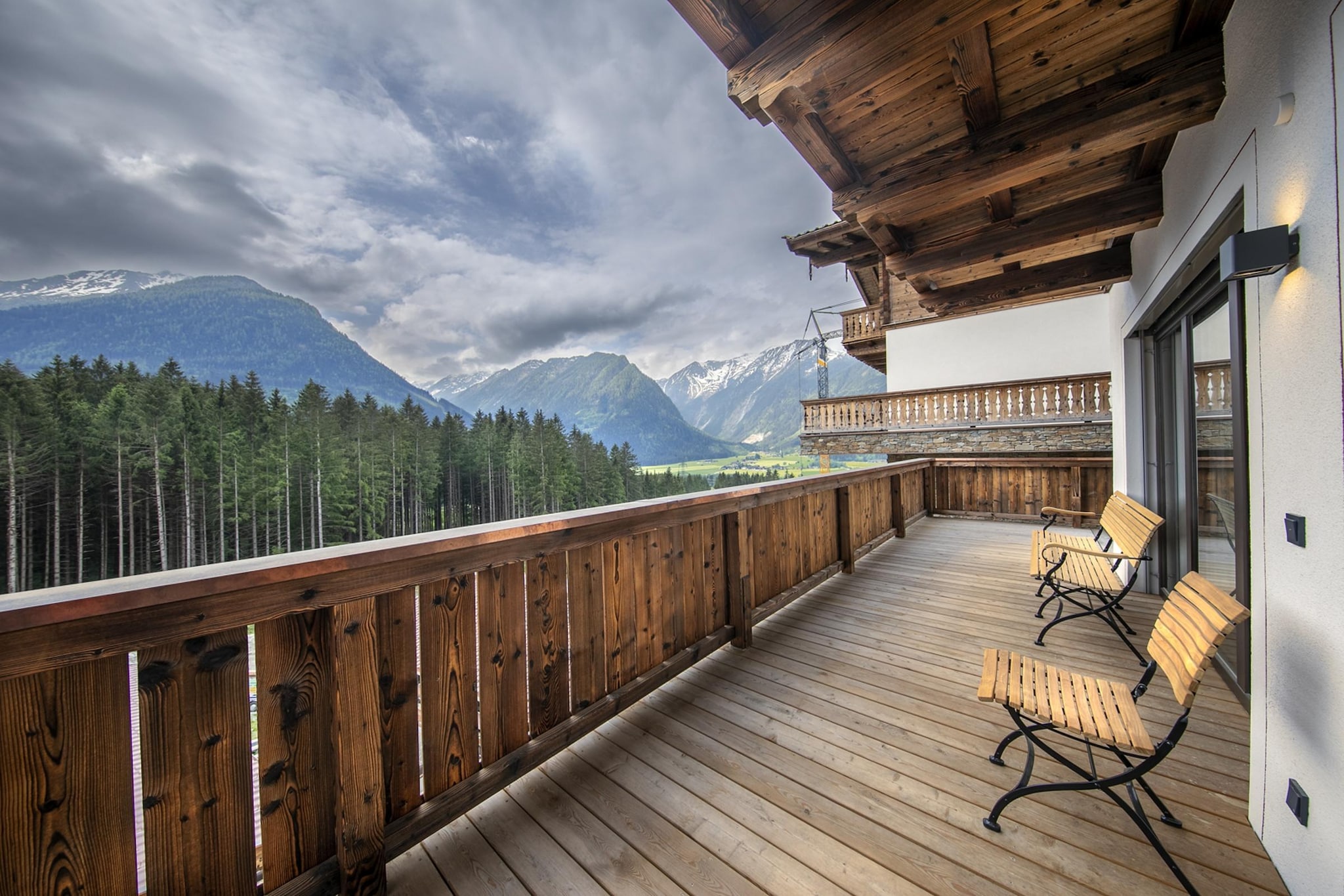 Nationalpark Chalet Grosser Happ-Terrasbalkon