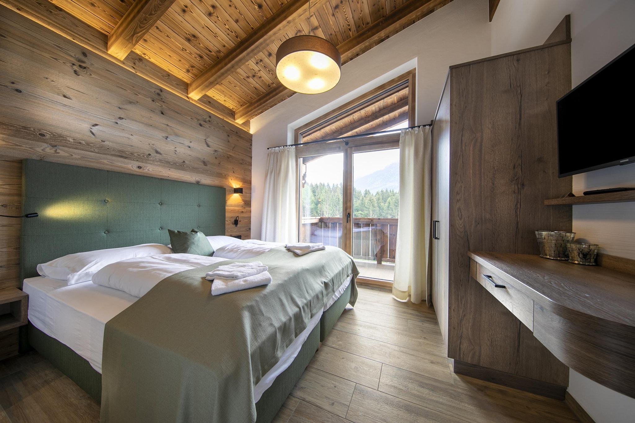 Nationalpark Chalet Grosser Happ-Slaapkamer