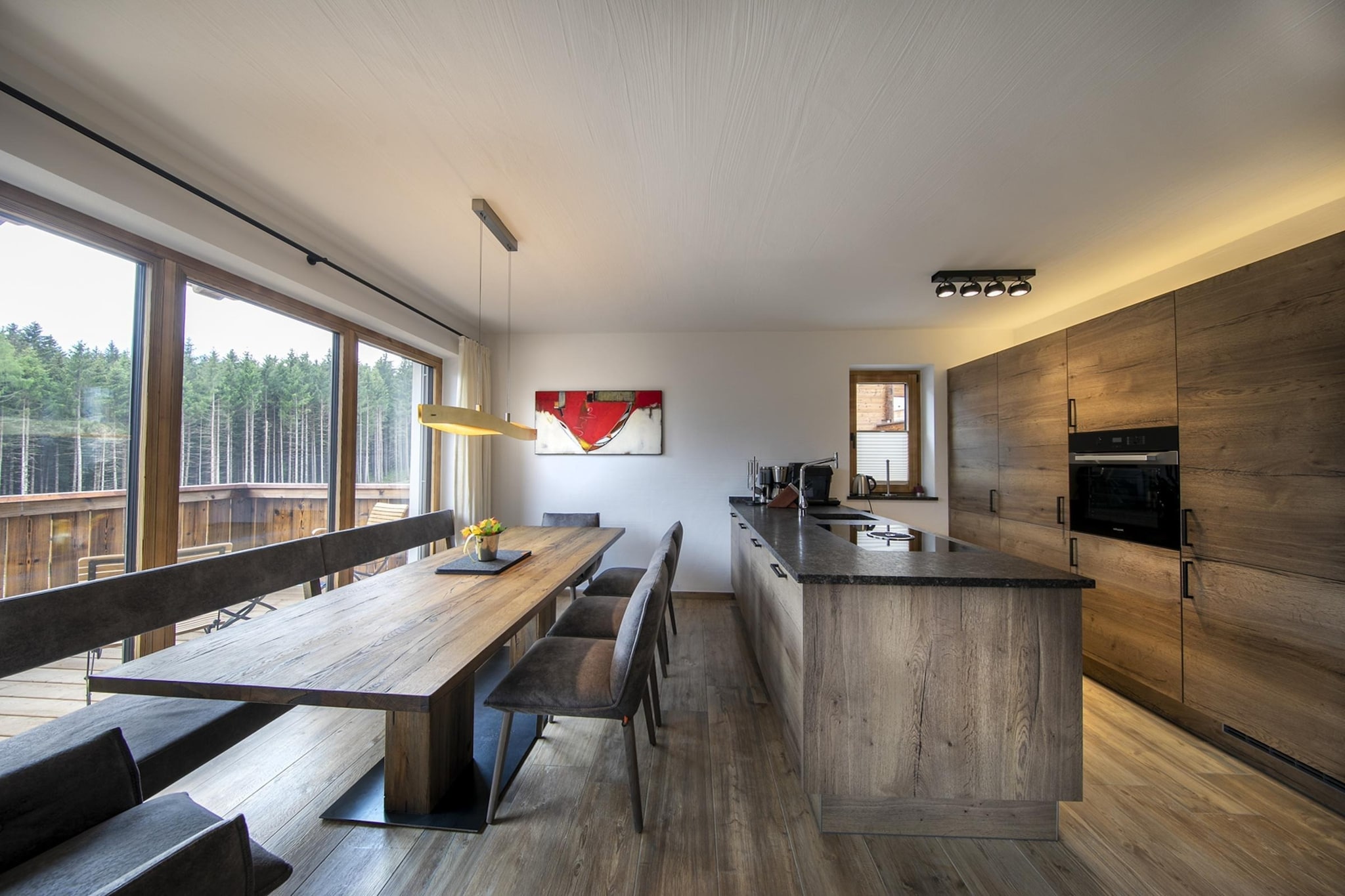 Nationalpark Chalet Grosser Happ-Woonkamer
