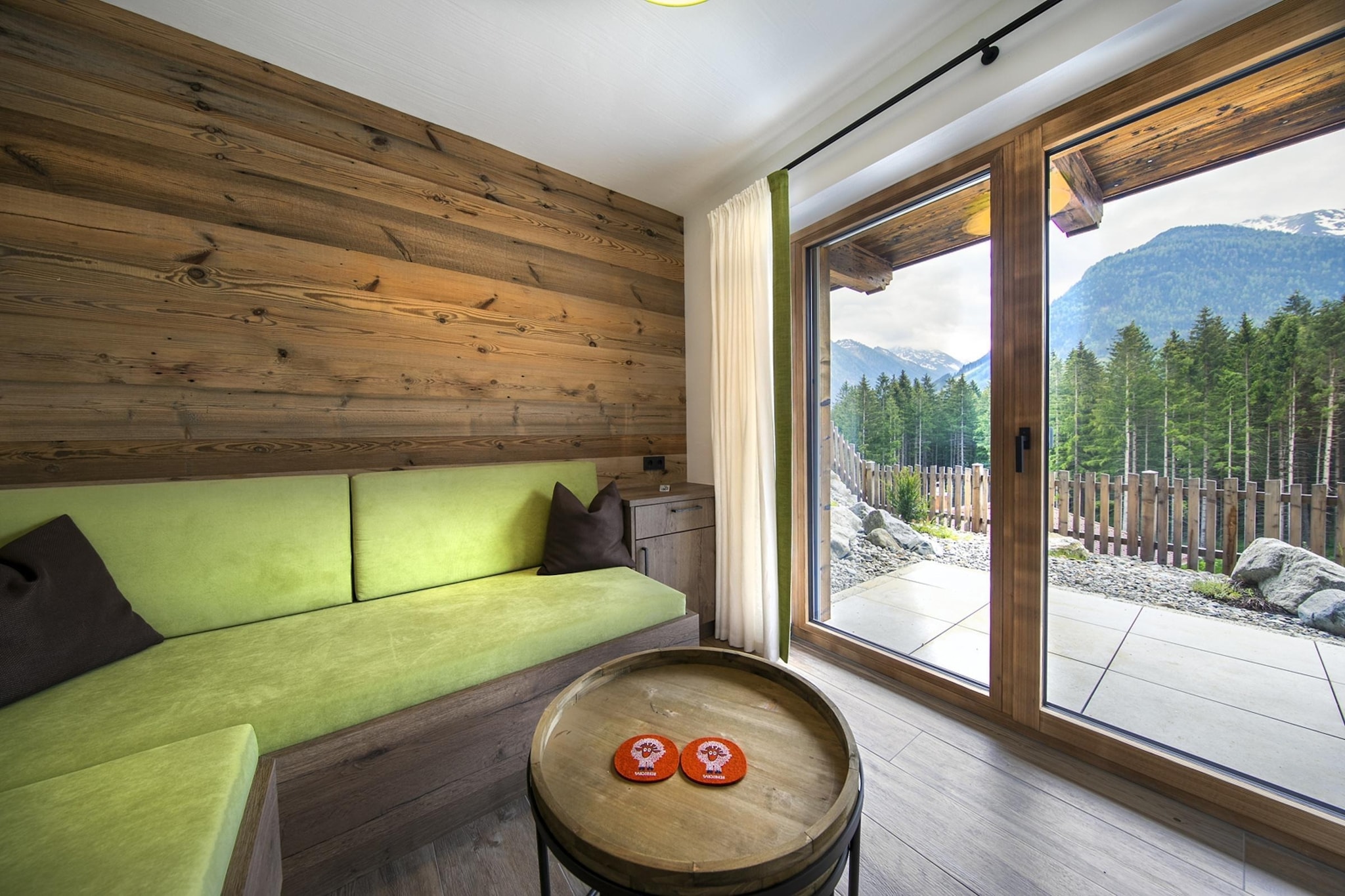 Nationalpark Chalet Grosser Happ-Woonkamer