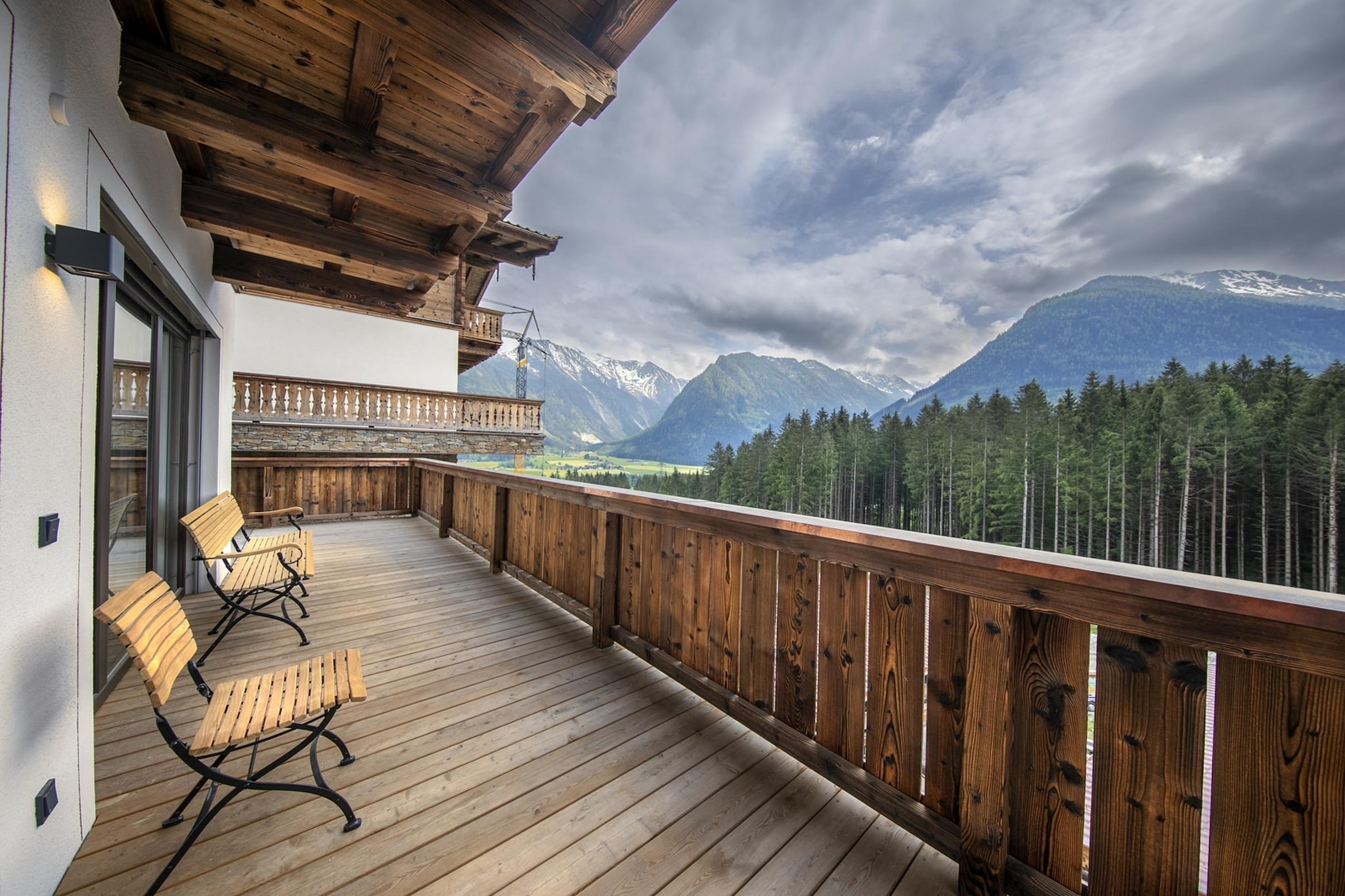 Nationalpark Chalet Grosser Happ-Terrasbalkon