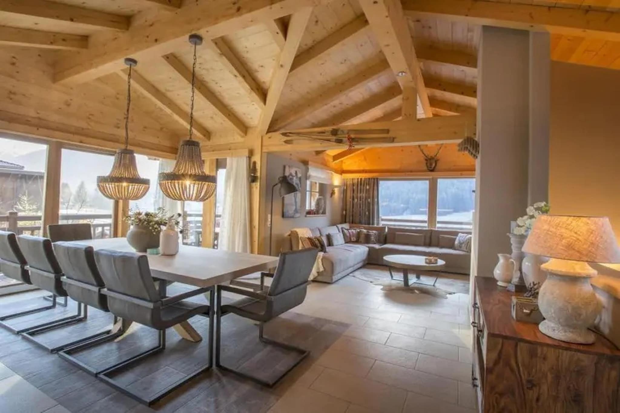 Schöneben  Chalet Bergkristall - Dining room