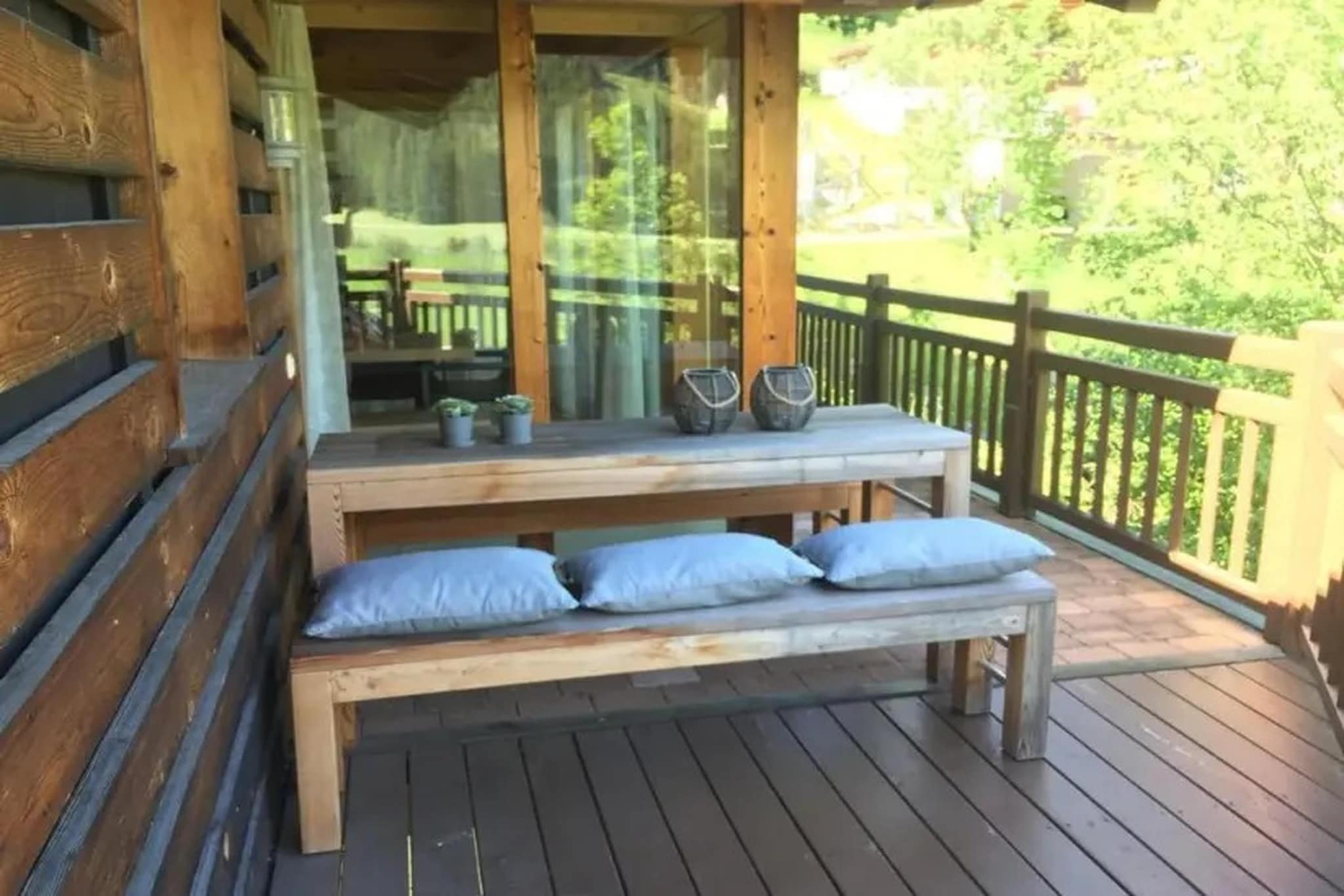 Schöneben  Chalet Bergkristall - Terrace balcony
