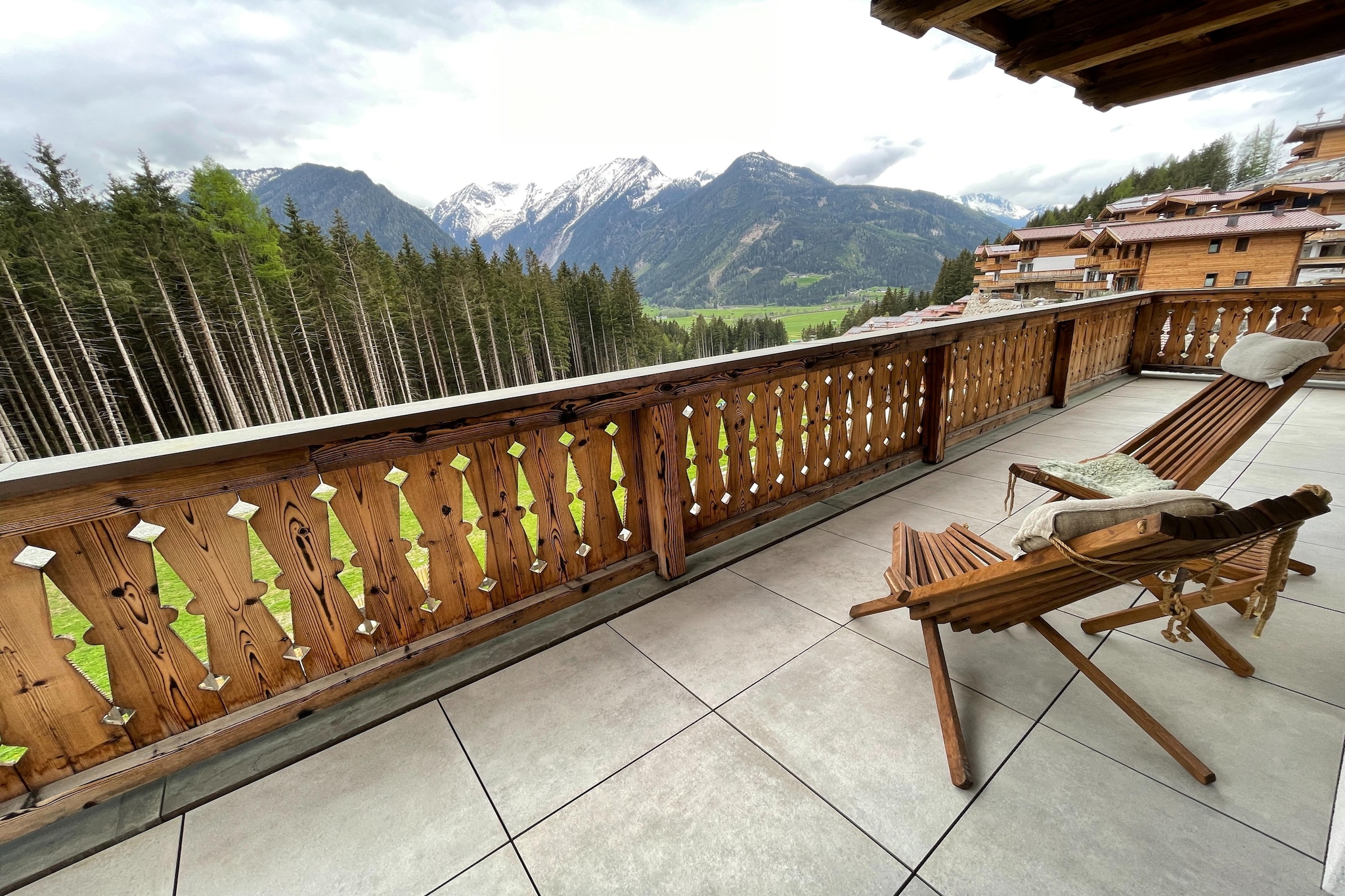 Nationalpark Chalet Daberspitze-Terrace balcony