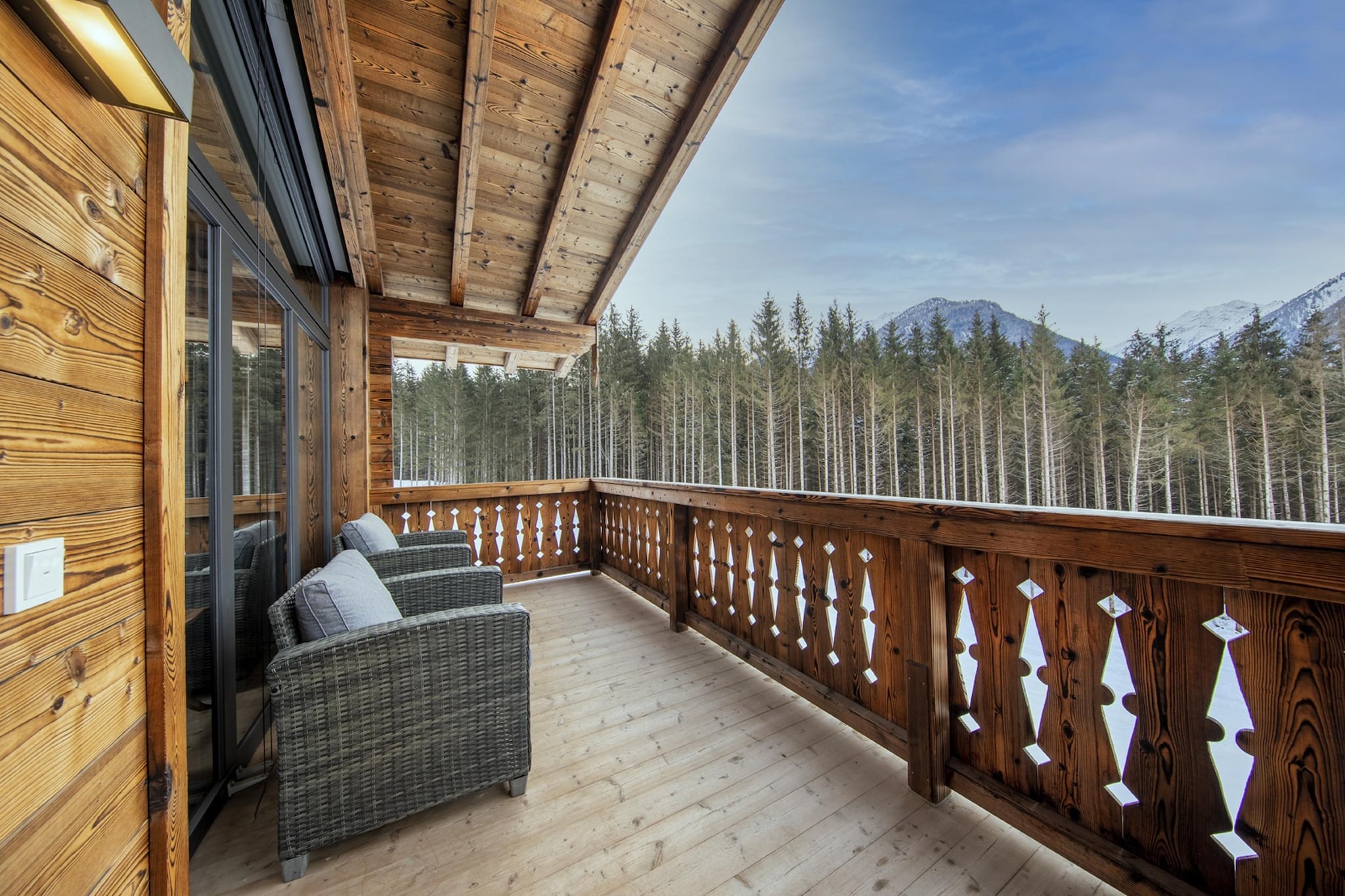 Nationalpark Chalet Daberspitze-Terrace balcony