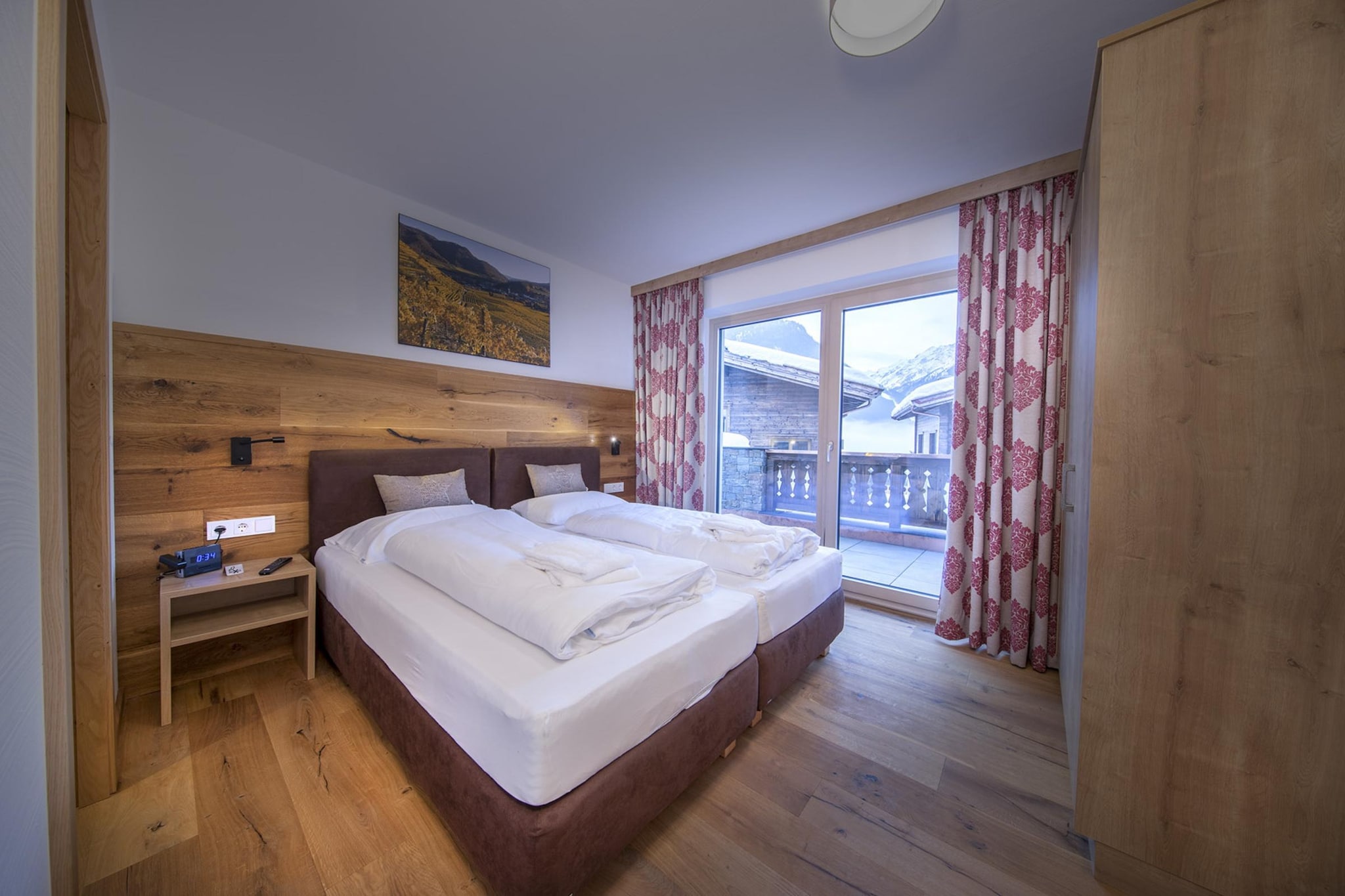 Nationalpark Chalet Keeskogel-Slaapkamer