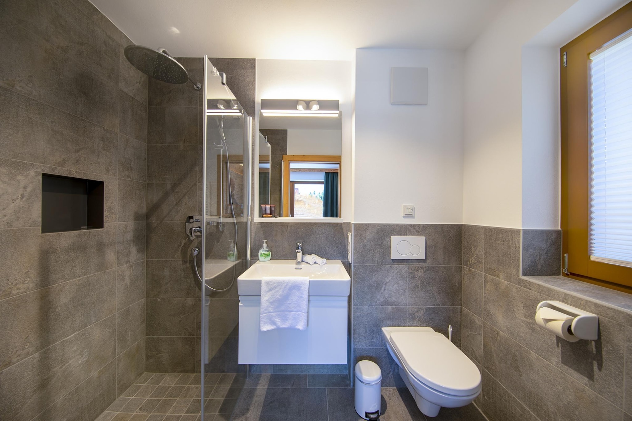 Nationalpark Chalet Mittereggspitze-Badkamer