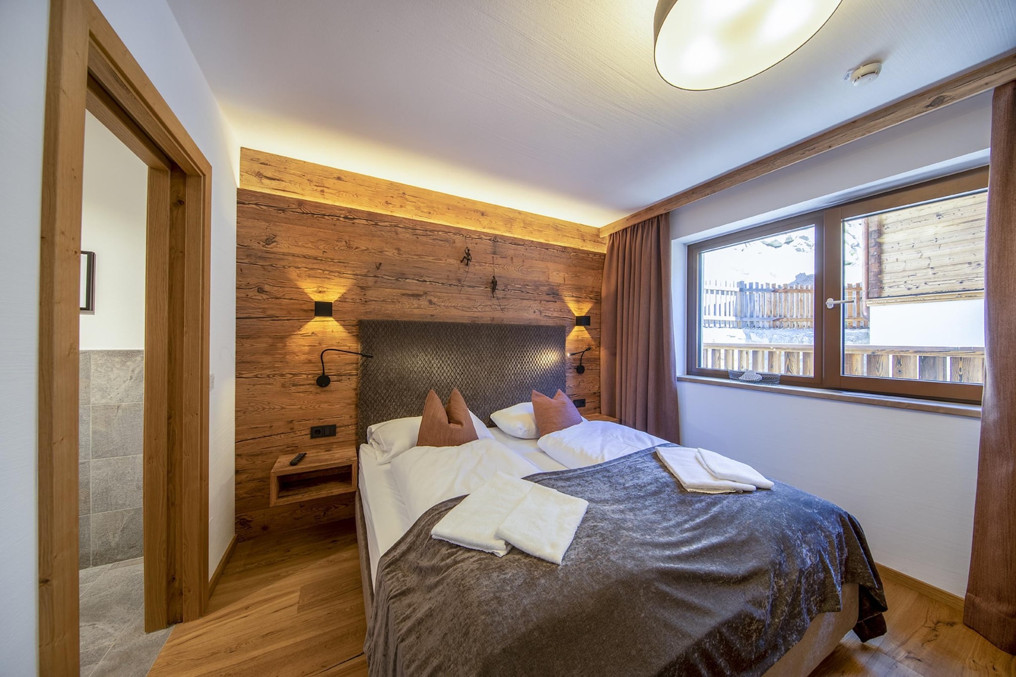 Nationalpark Chalet Mittereggspitze-Slaapkamer