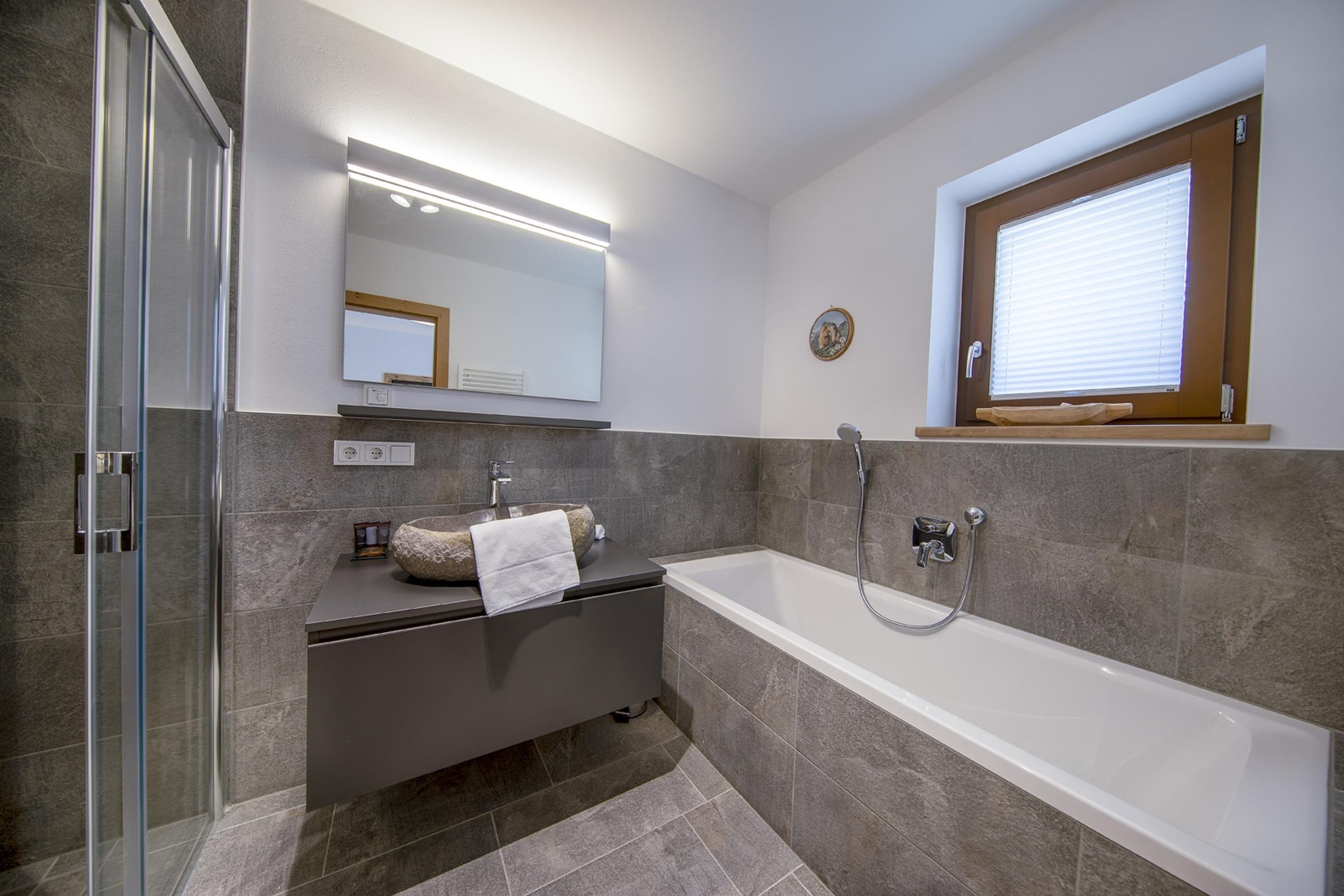 Nationalpark Chalet Mittereggspitze-Badkamer