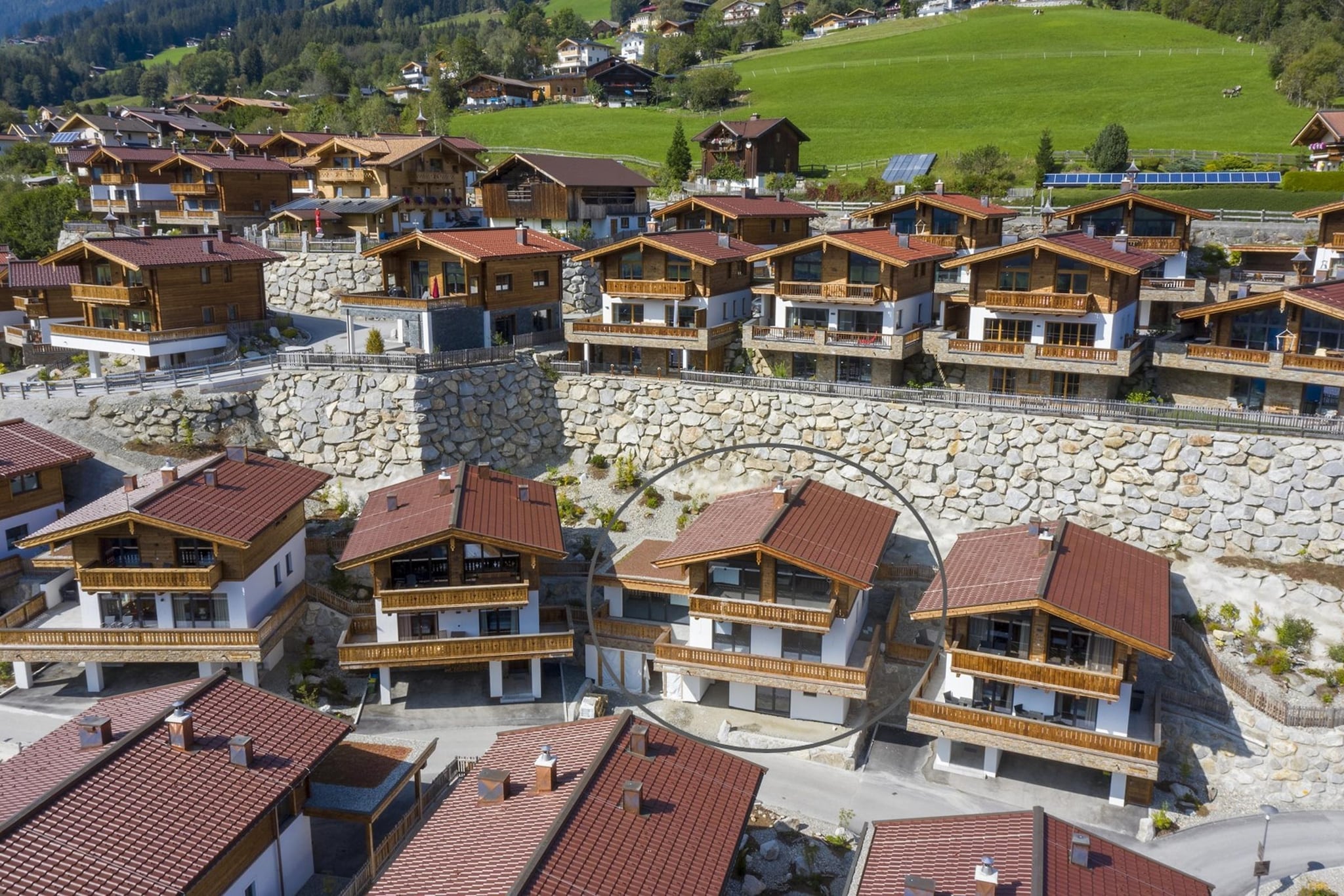Nationalpark Chalet Mittereggspitze-Buitenkant zomer