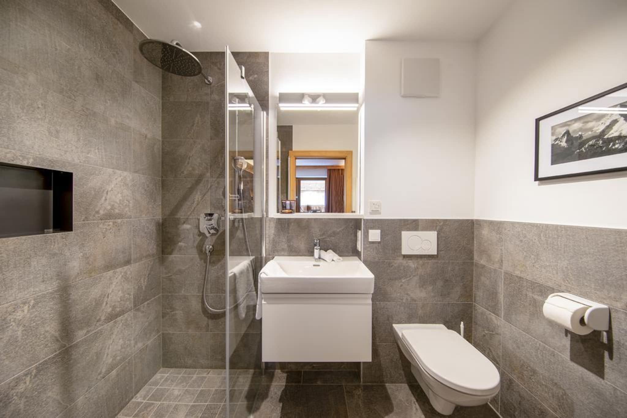 Nationalpark Chalet Mittereggspitze-Salle de bain
