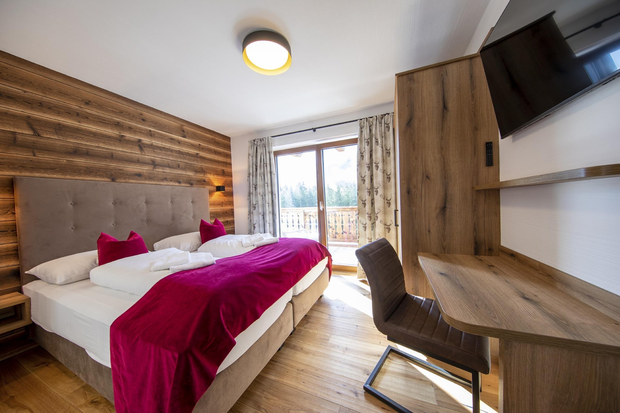 Nationalpark Chalet Edelweissspitze-Slaapkamer
