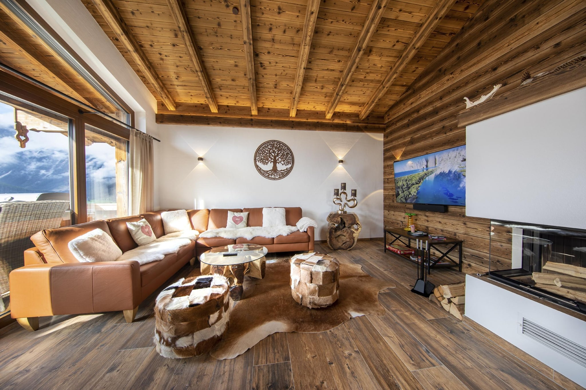 Nationalpark Chalet Edelweissspitze-Woonkamer