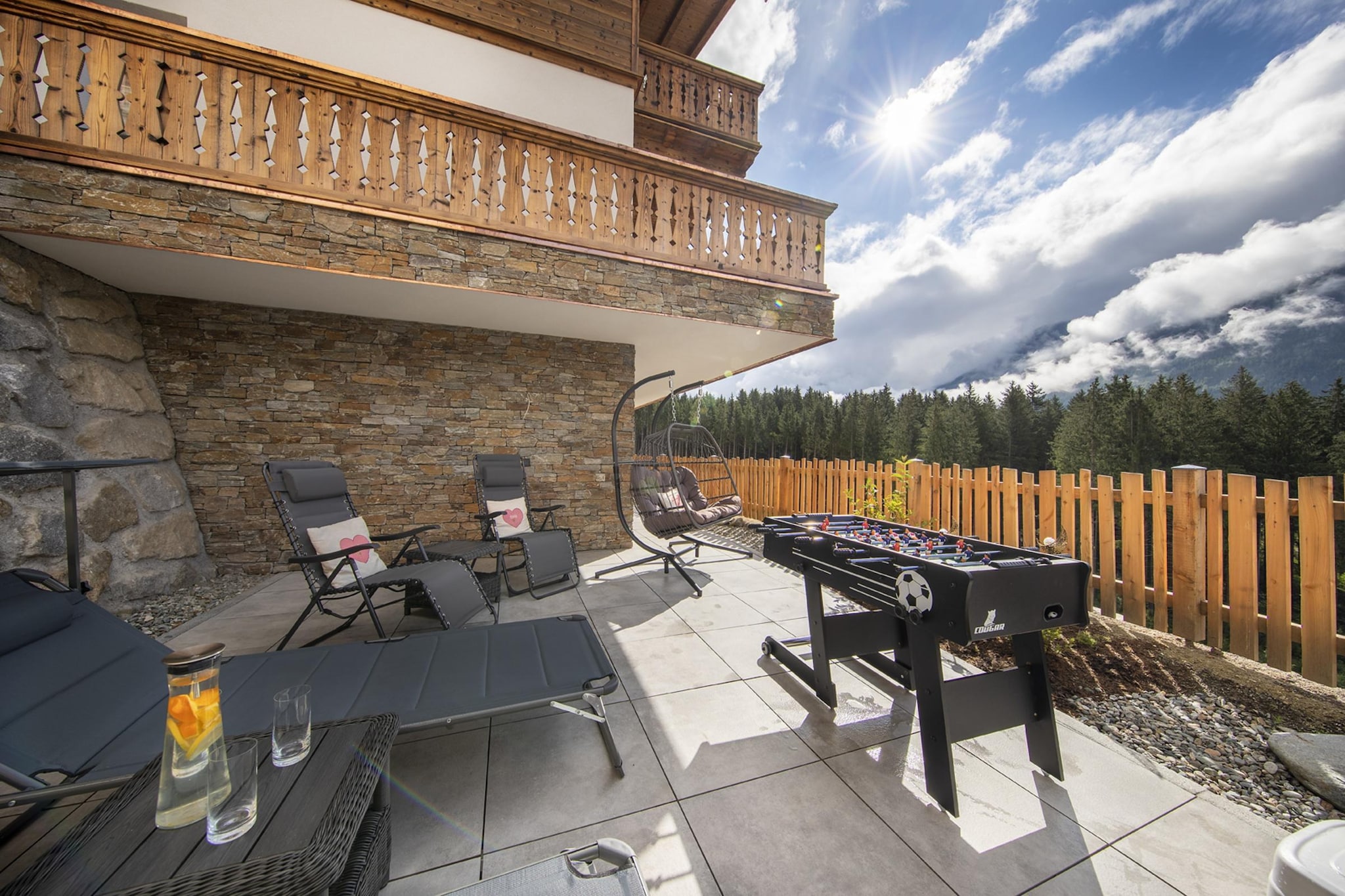 Nationalpark Chalet Edelweissspitze-Terrasbalkon