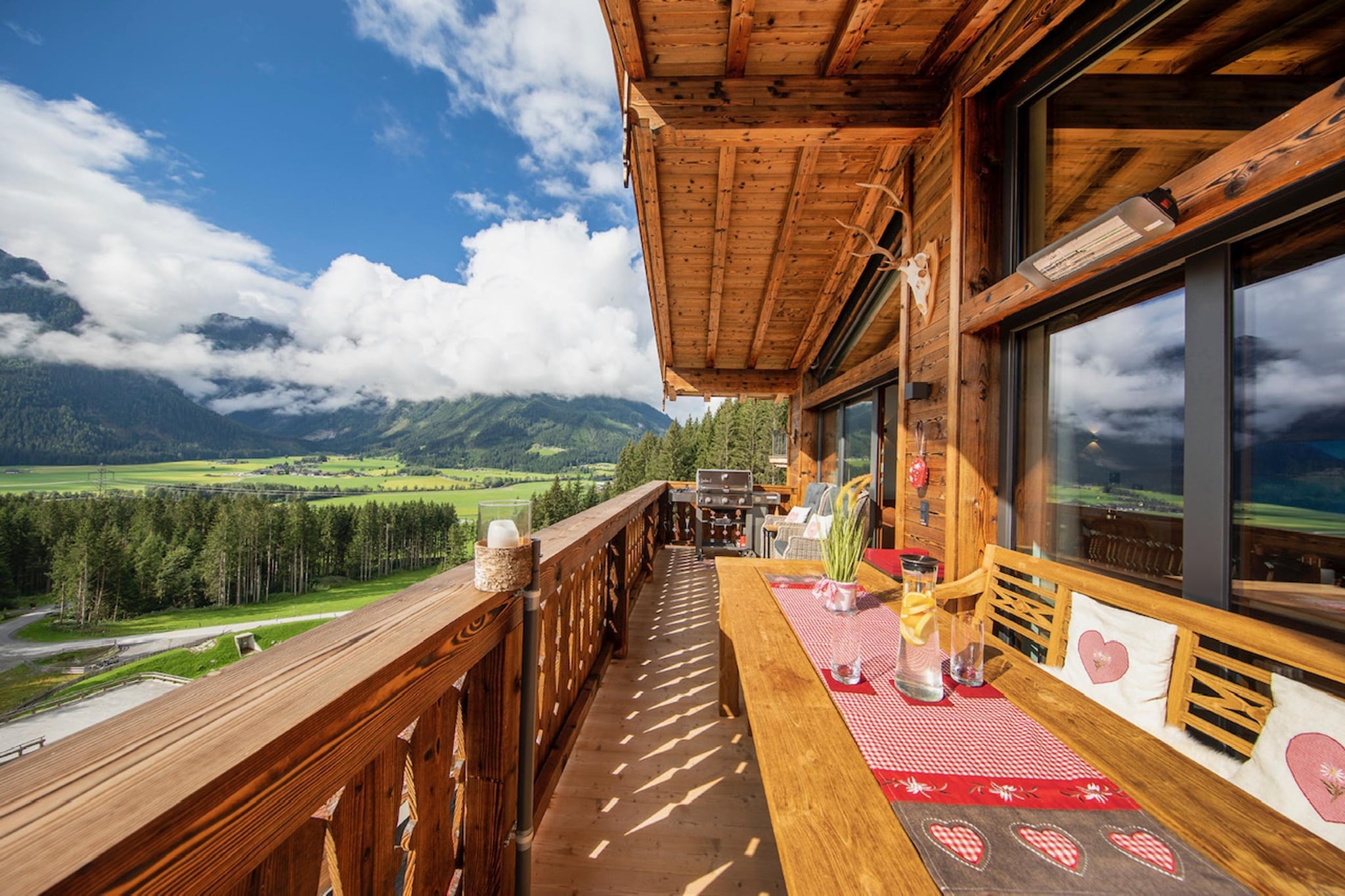 Nationalpark Chalet Edelweissspitze-Terrasbalkon