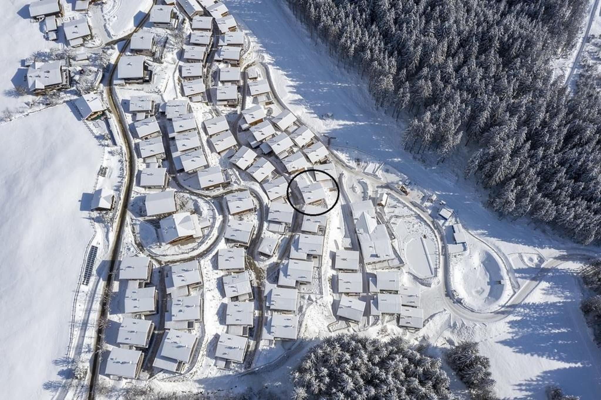Nationalpark Chalet Edelweissspitze-Extérieur hiver