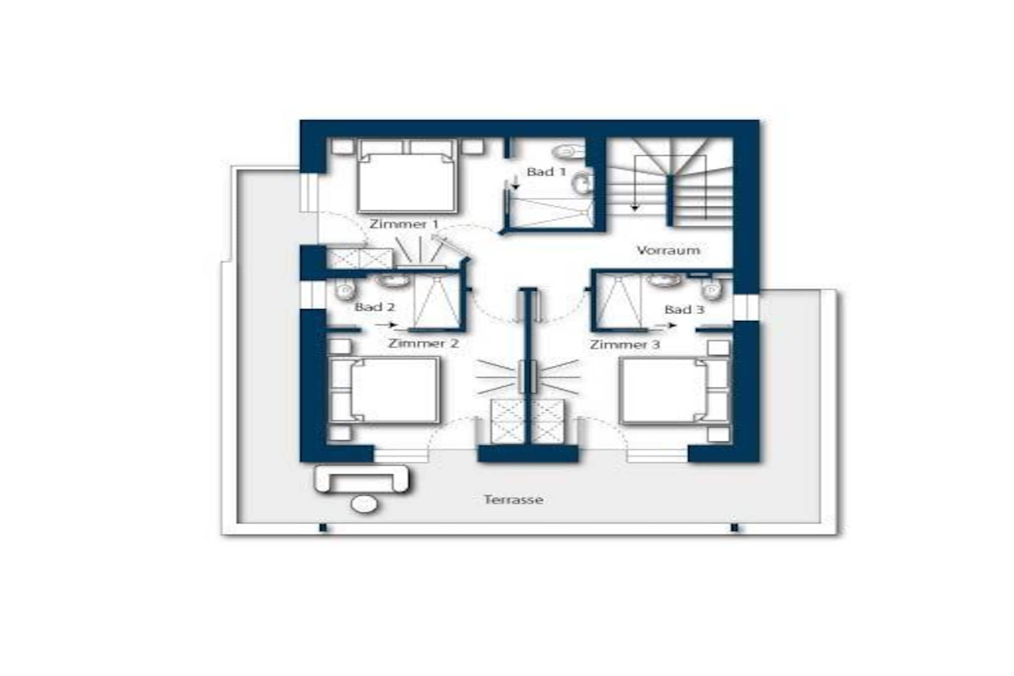 Nationalpark Chalet Edelweissspitze-Plan d'étage