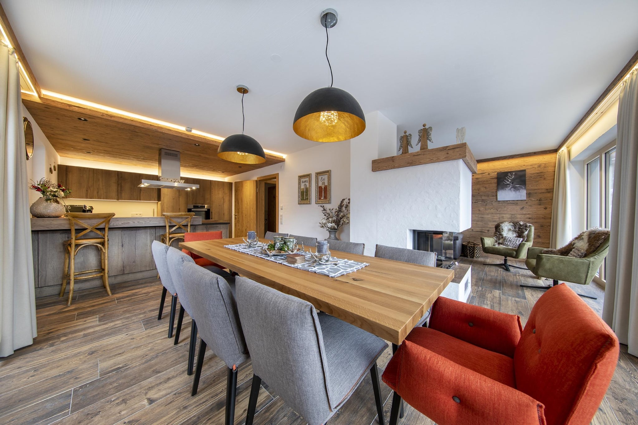 Nationalpark Chalet Hochalmspitze-Eetkamer