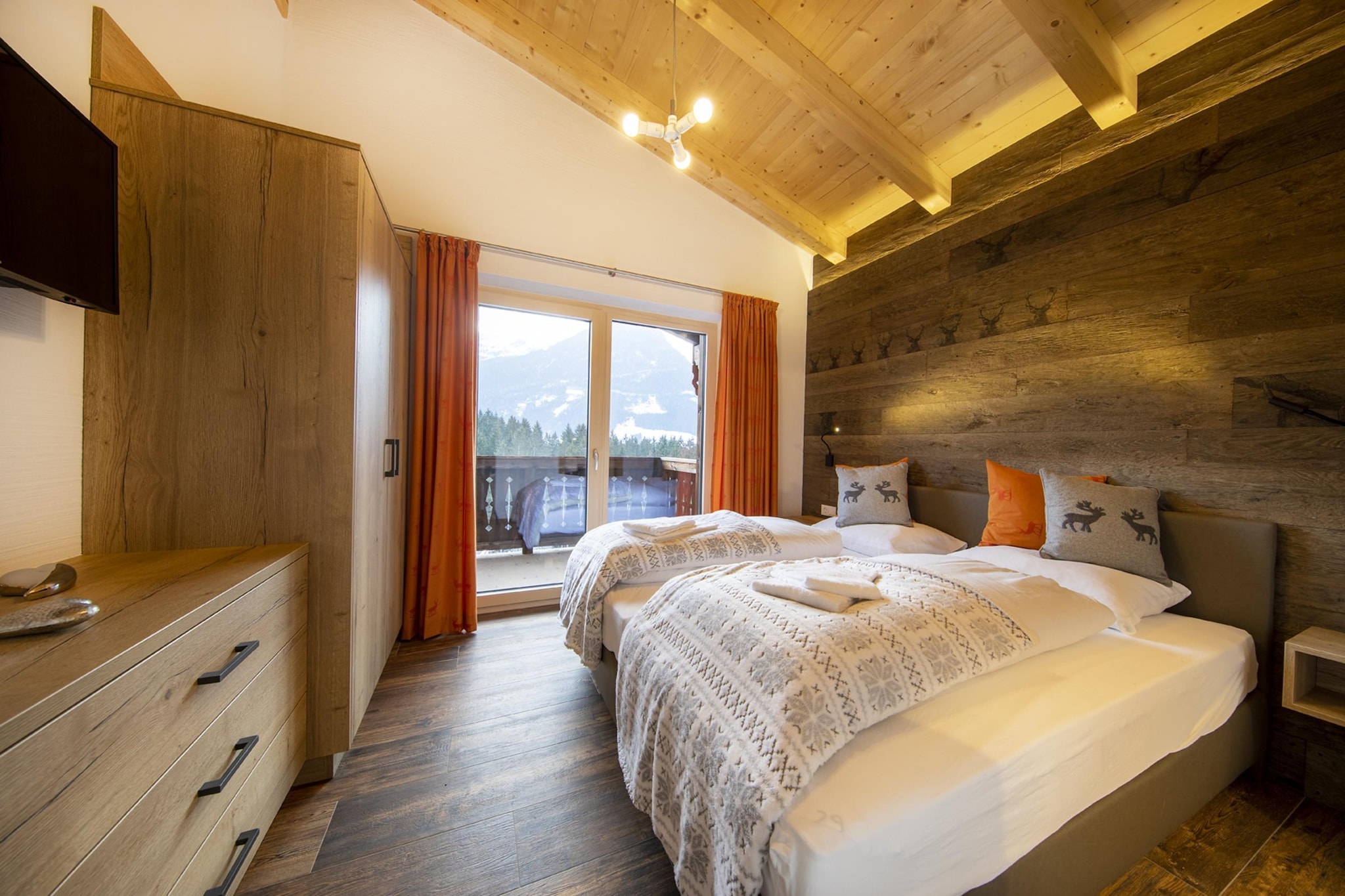 Nationalpark Chalet Hochalmspitze-Slaapkamer