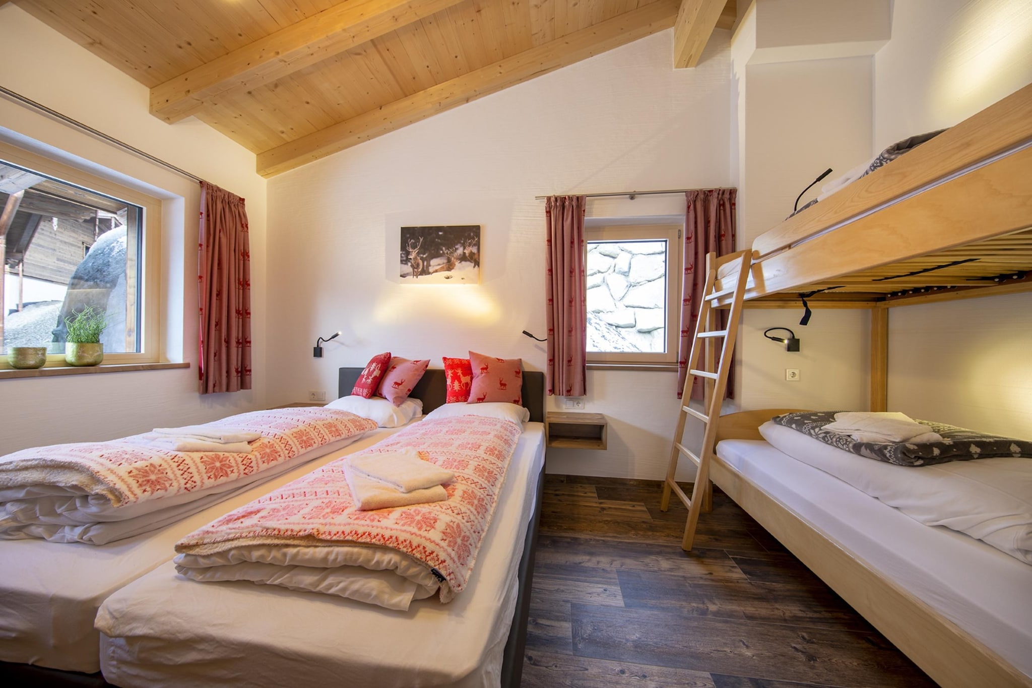 Nationalpark Chalet Hochalmspitze-Slaapkamer