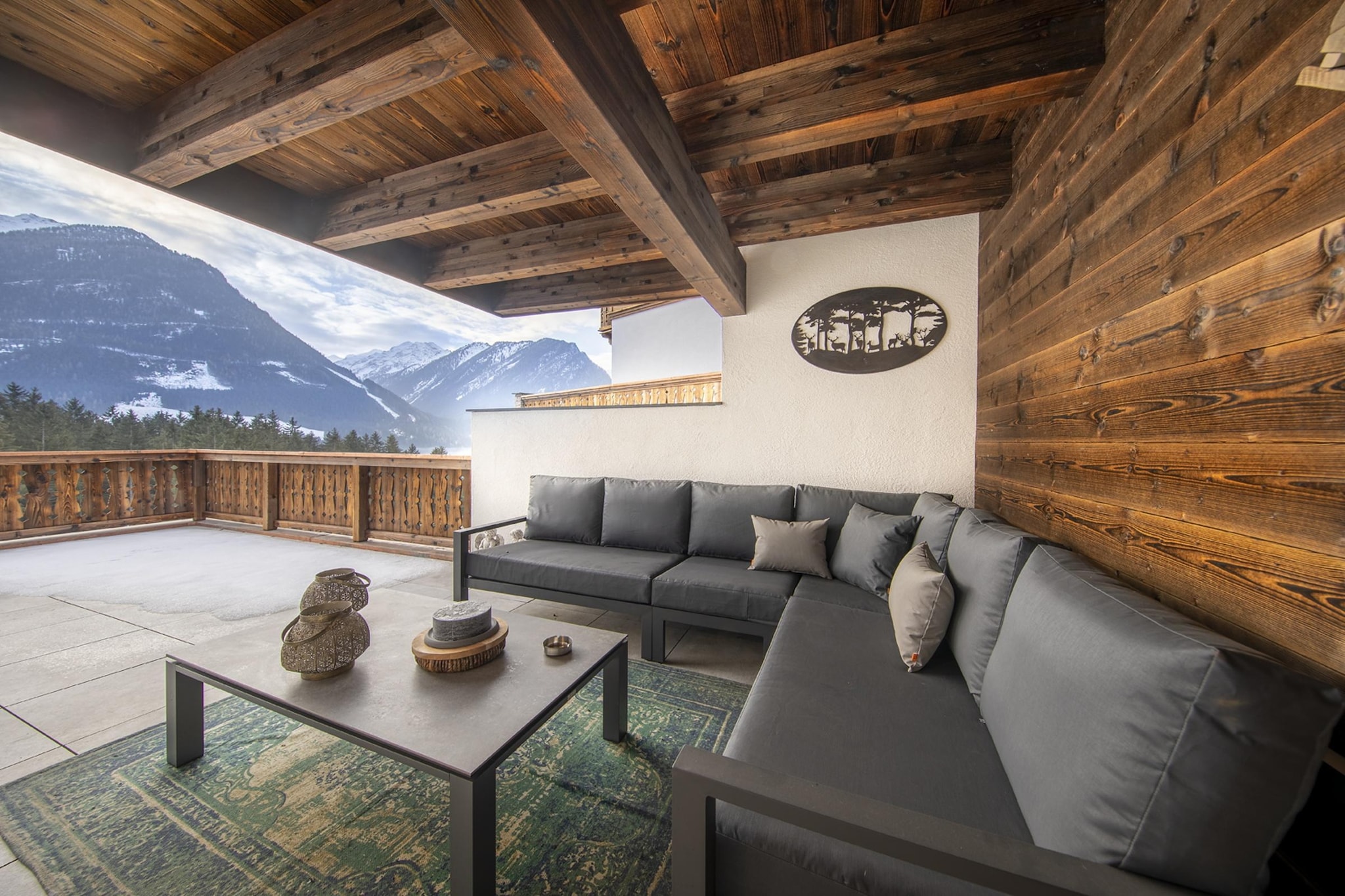 Nationalpark Chalet Hochalmspitze-Terrasbalkon