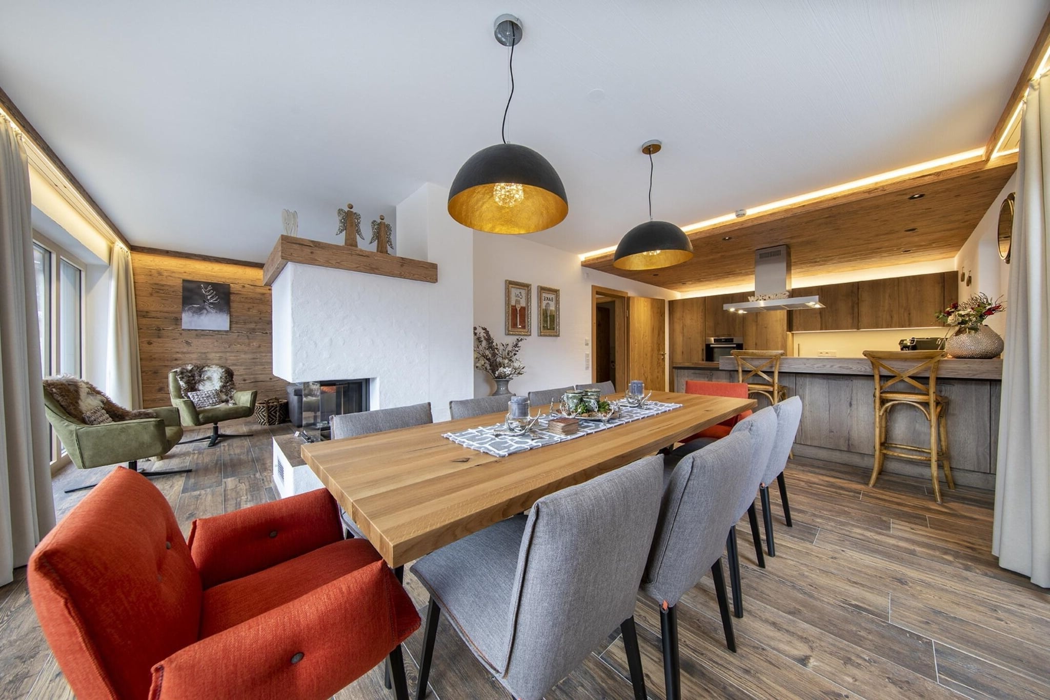 Nationalpark Chalet Hochalmspitze-Eetkamer