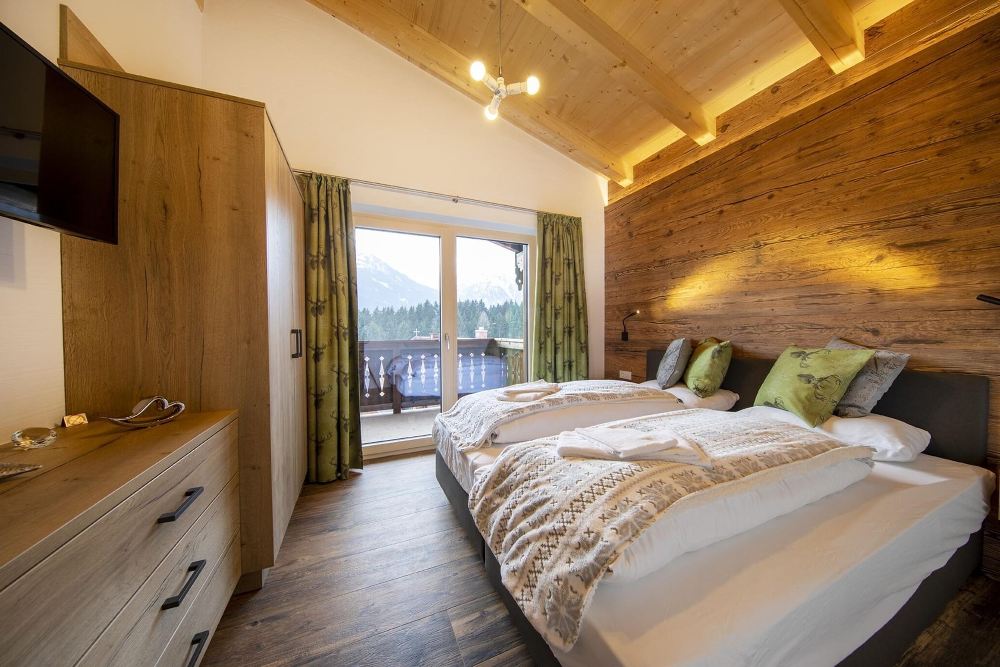 Nationalpark Chalet Hochalmspitze-Slaapkamer