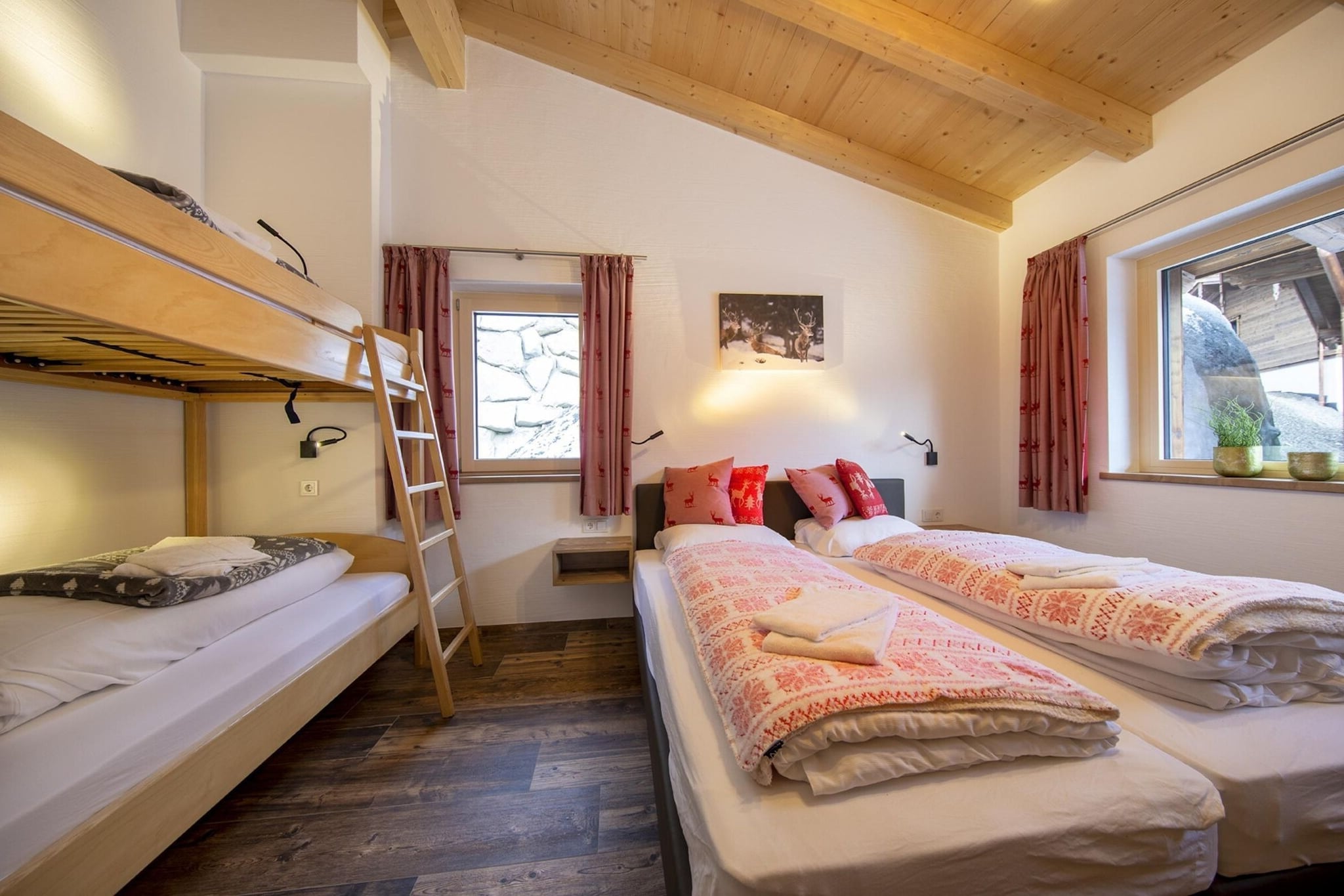 Nationalpark Chalet Hochalmspitze-Slaapkamer