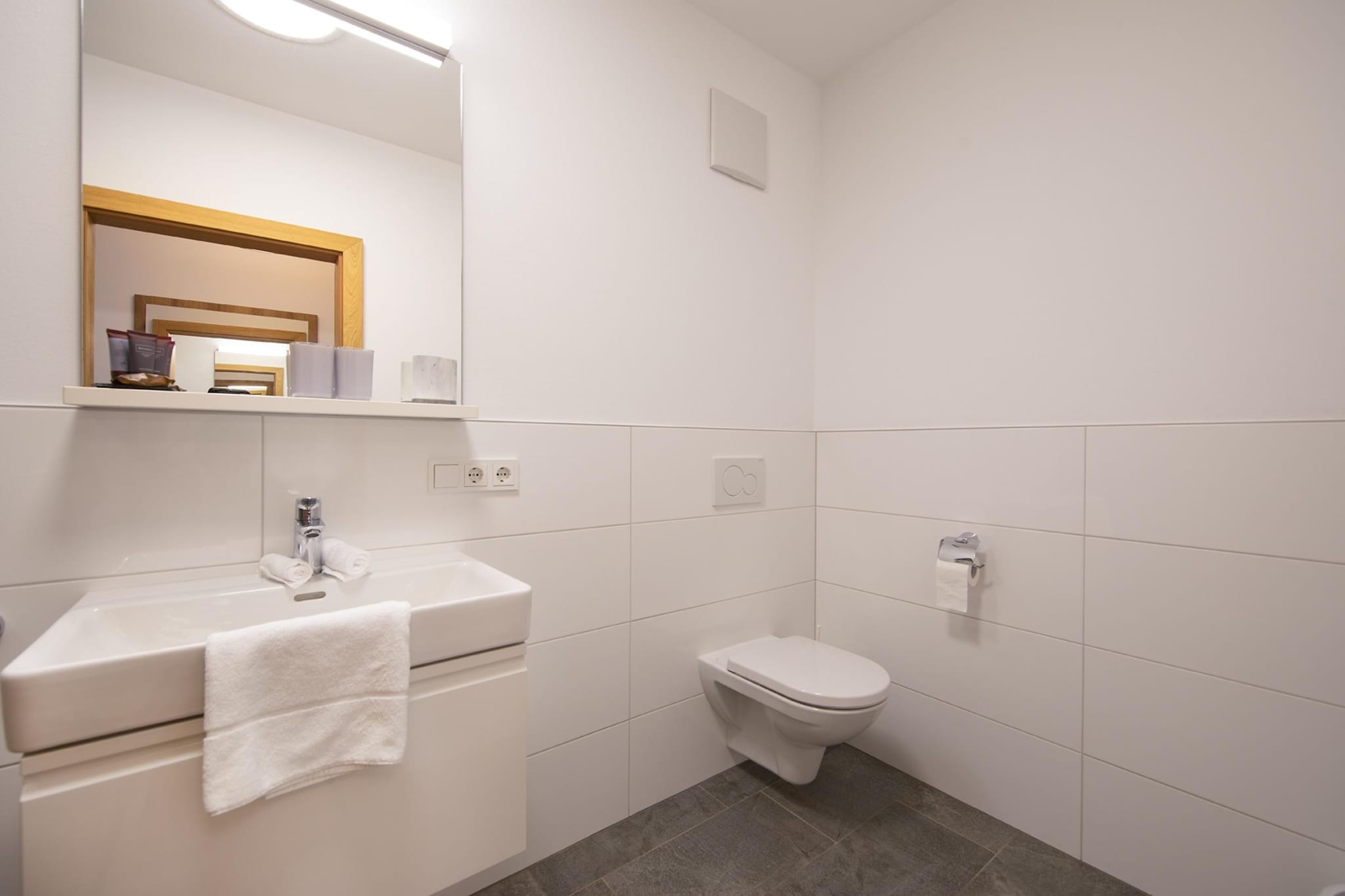 Nationalpark Chalet Zollspitze-Badkamer