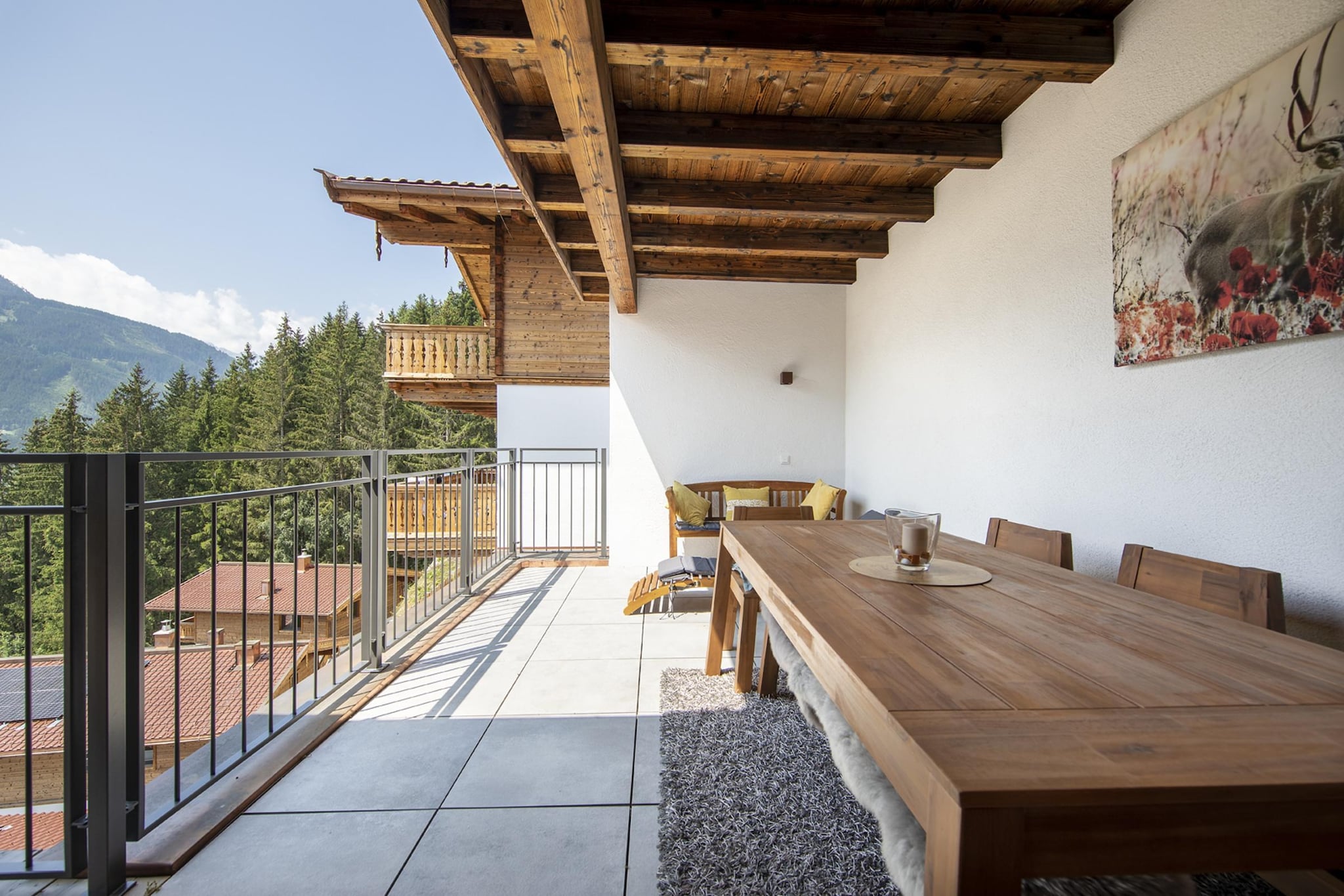 Nationalpark Chalet Zollspitze-Terrasbalkon