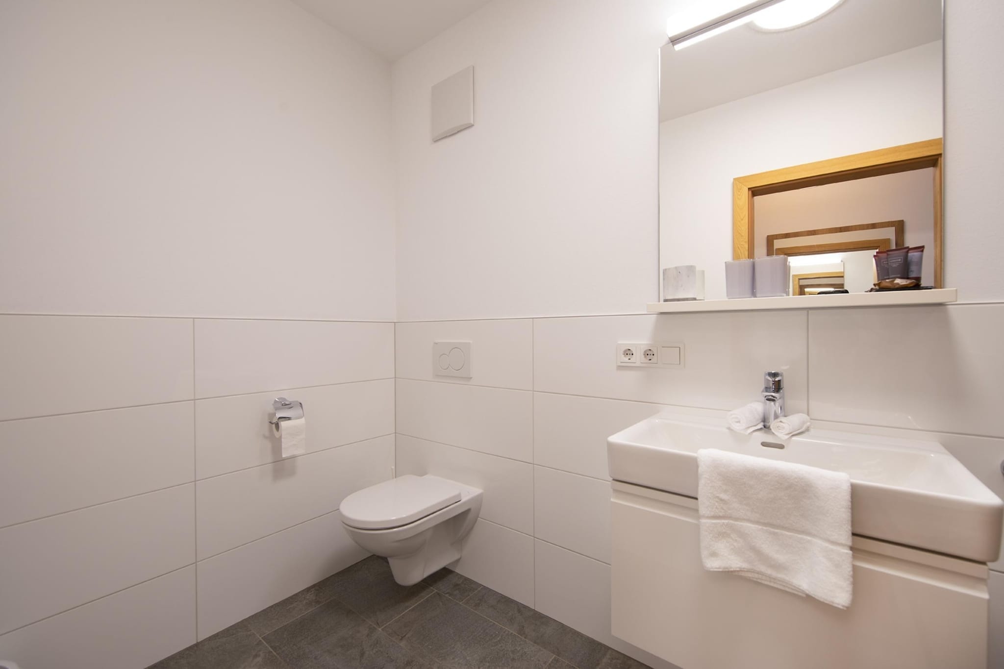 Nationalpark Chalet Zollspitze-Badkamer