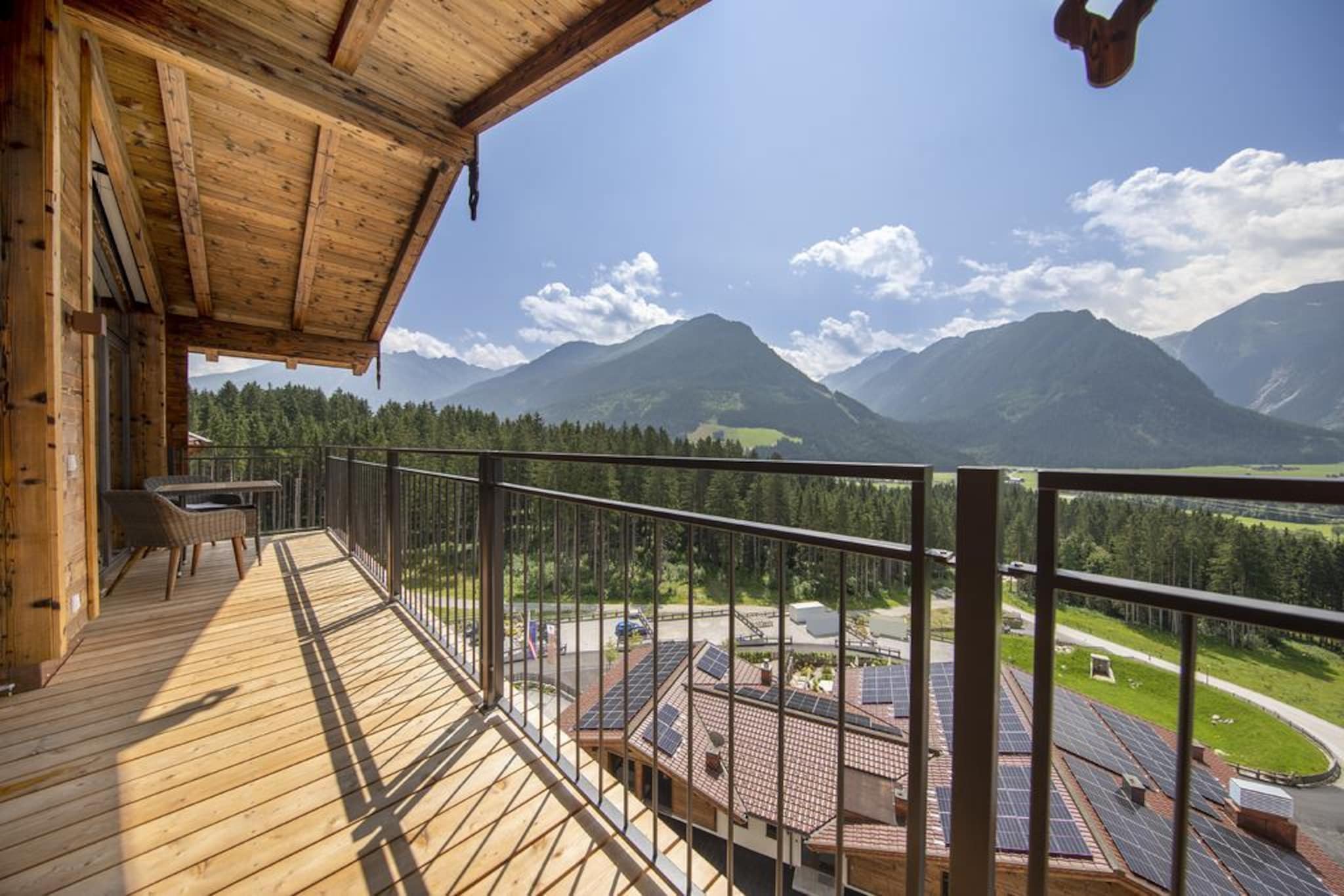Nationalpark Chalet Zollspitze-Balcon-terrasse